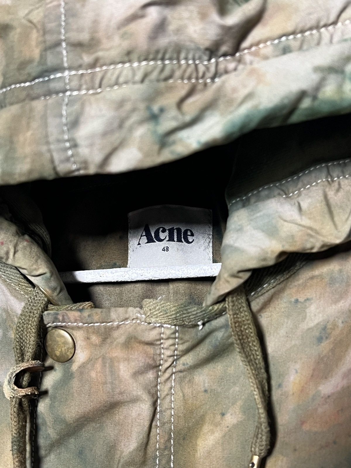 Acne Studios acne studios 2011 tie dye fishtail camo parka jacket Size US M / EU 48-50 / 2 - 9 Thumbnail