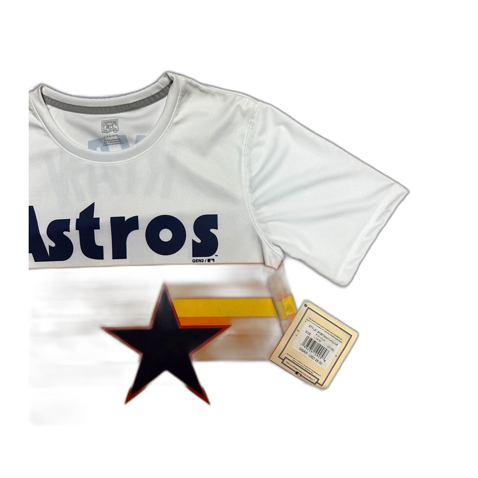 Vintage MLB Houston Astros Nola Ryan Copperstown Collection Dri-Fit Size US L / EU 52-54 / 3 - 2 Thumbnail
