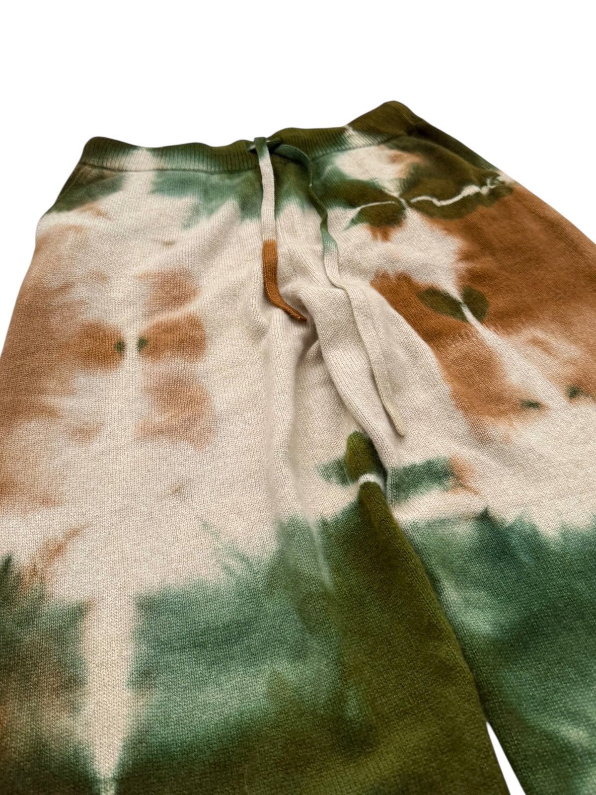 The Elder Statesman $1950 Cashmere Rorschach Tie Dye Lounge Pants Size US 34 / EU 50 - 7 Thumbnail