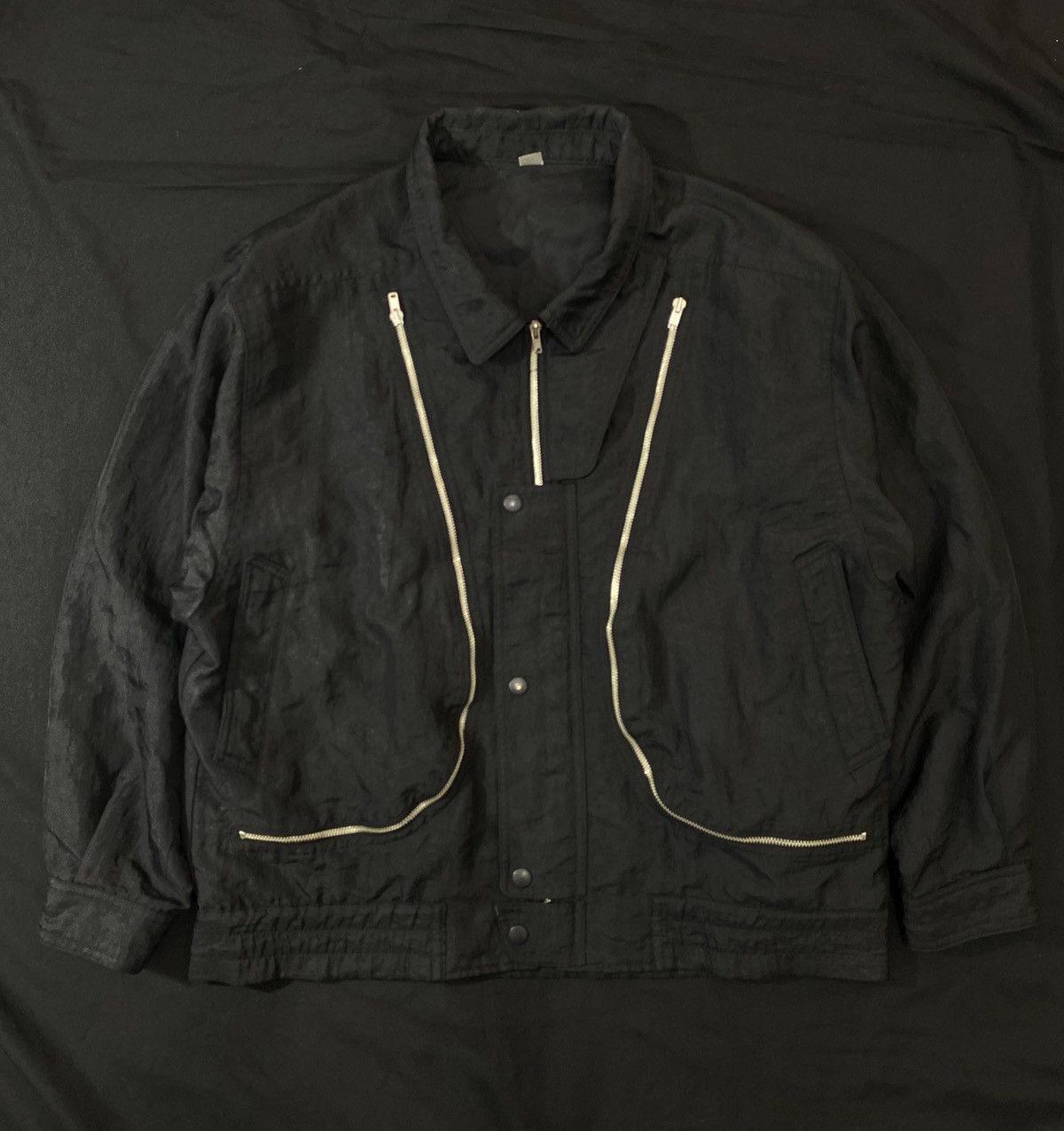 Vuja De Enzo Double Zip Hooded Blouson Jacket | Grailed