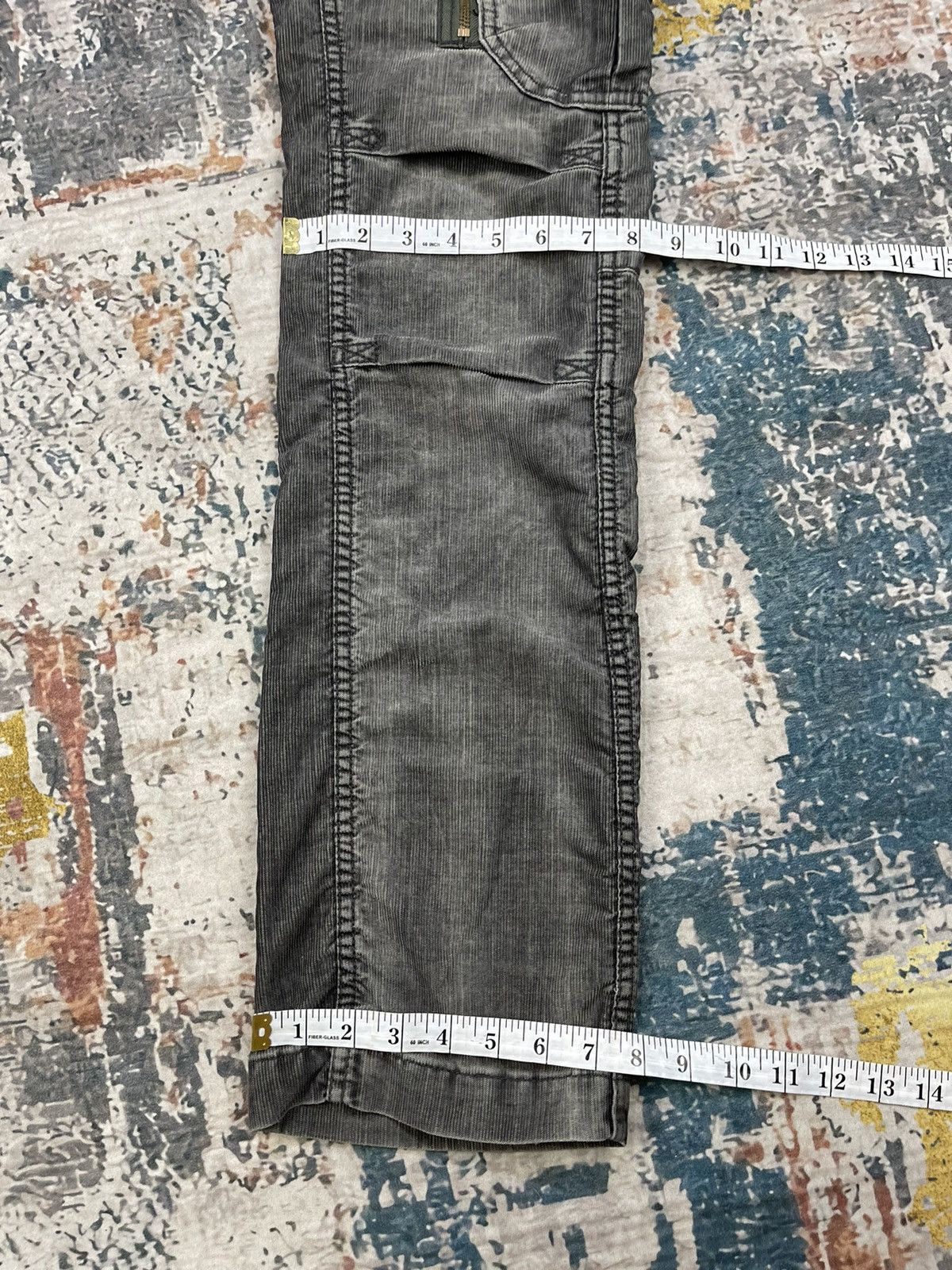Japanese Brand Back Number Military Corduroy Cargo Tactical Bush Pants Size US 30 / EU 46 - 15 Thumbnail