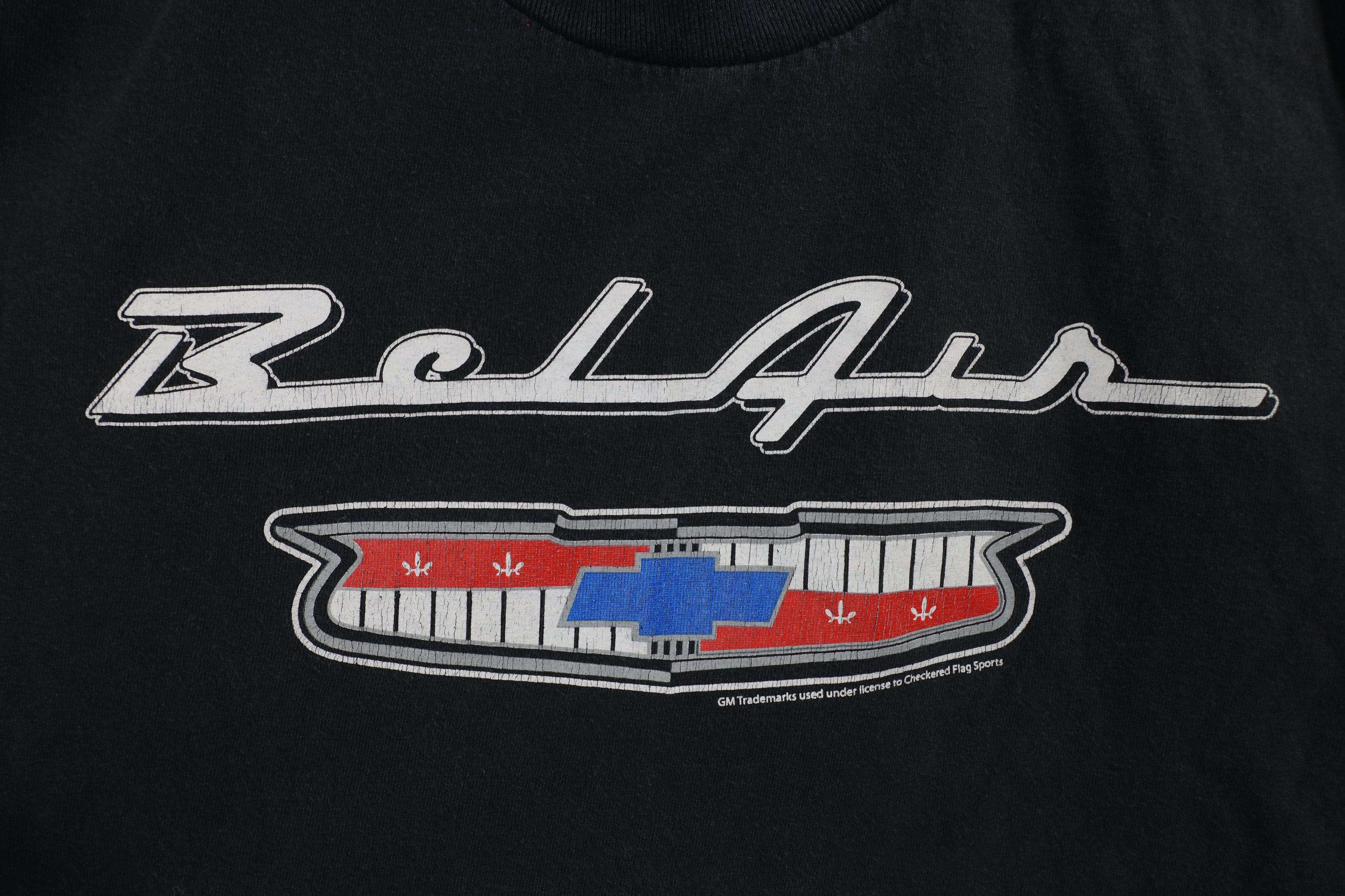 Vintage Vintage 90s Spell Out Chevrolet Bel Air Short Sleeve T-Shirt Size US M / EU 48-50 / 2 - 4 Thumbnail
