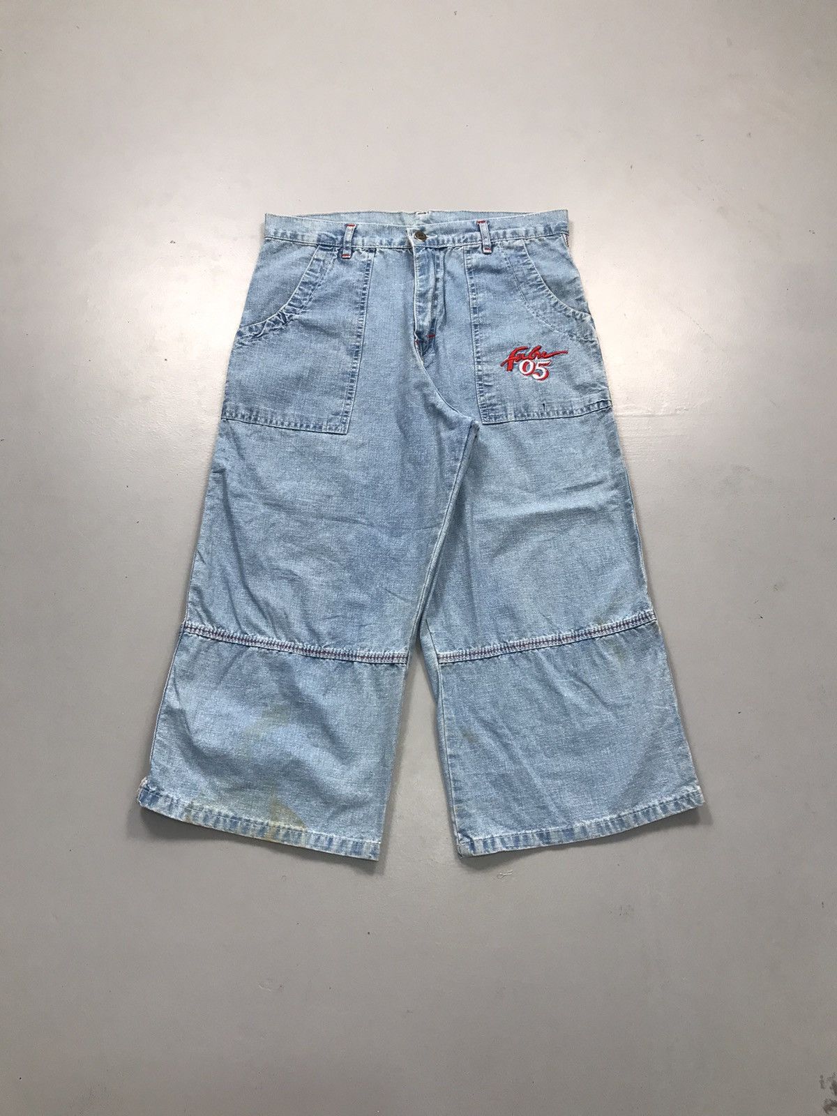 Fubu Vintage Fubu embroidered jort Size US 32 / EU 48 - 2 Thumbnail