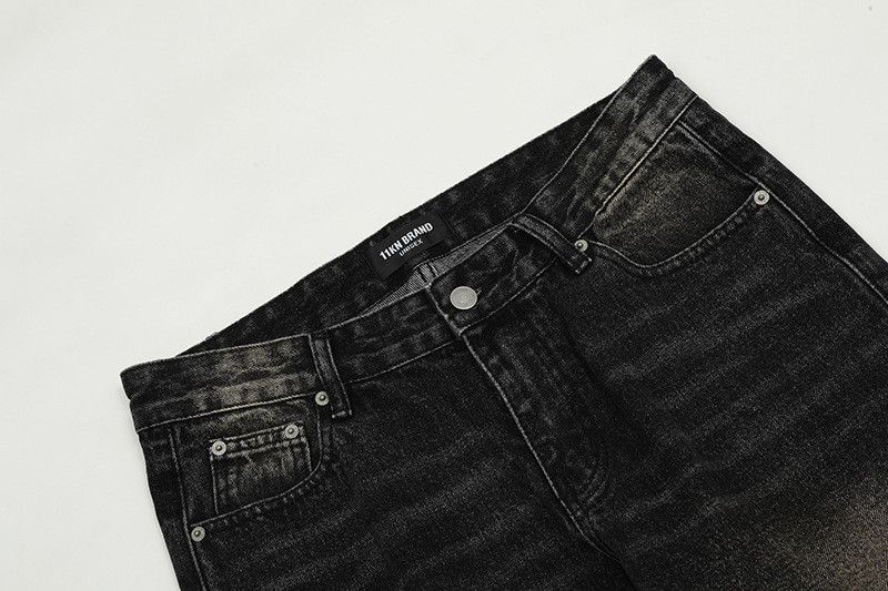 Vintage American high street cleanfit distressed jeans for men Size US 32 / EU 48 - 3 Thumbnail