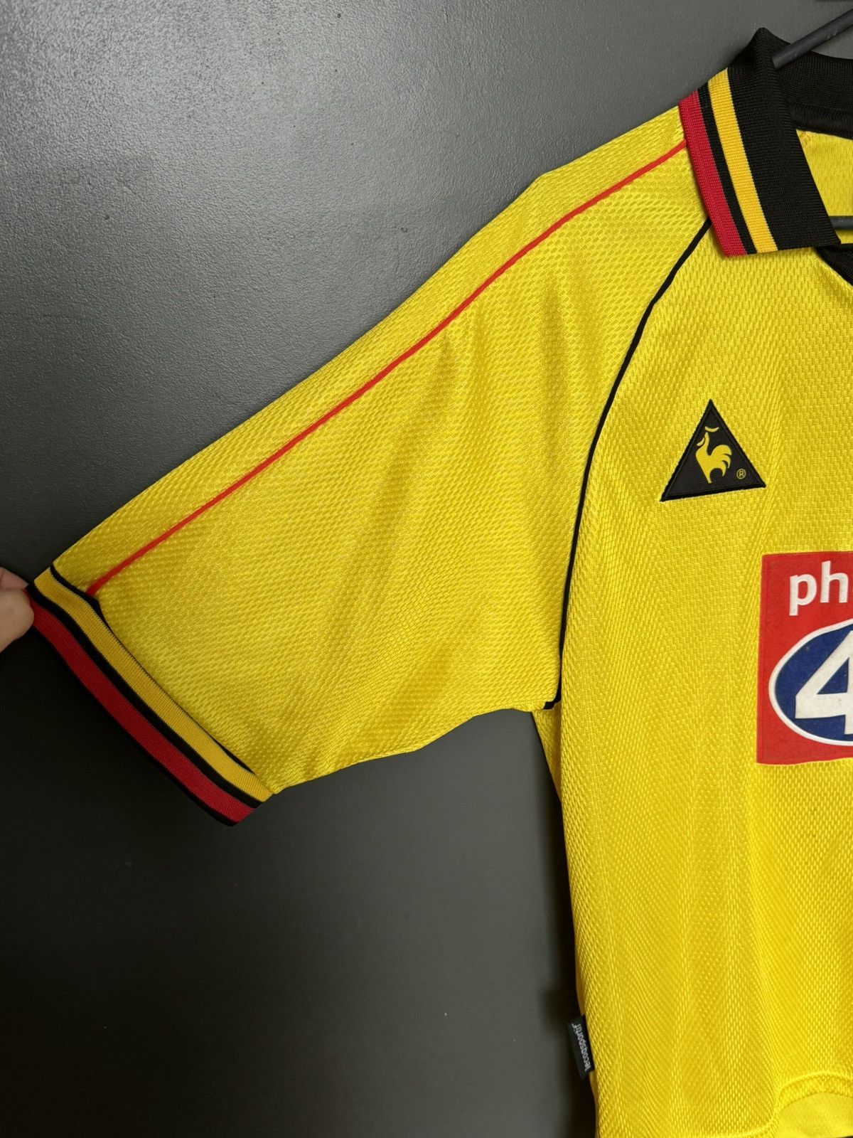 Le Coq Sportif Watford 99/01 Home Football Jersey Size US M / EU 48-50 / 2 - 4 Thumbnail