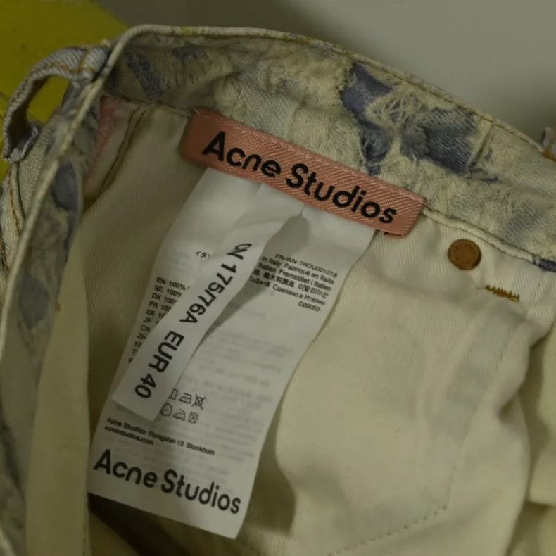 Acne Studios acne studios Washed tie-dyed jeans 2506-Nextarrow Size US 40 / EU 56 - 4 Thumbnail