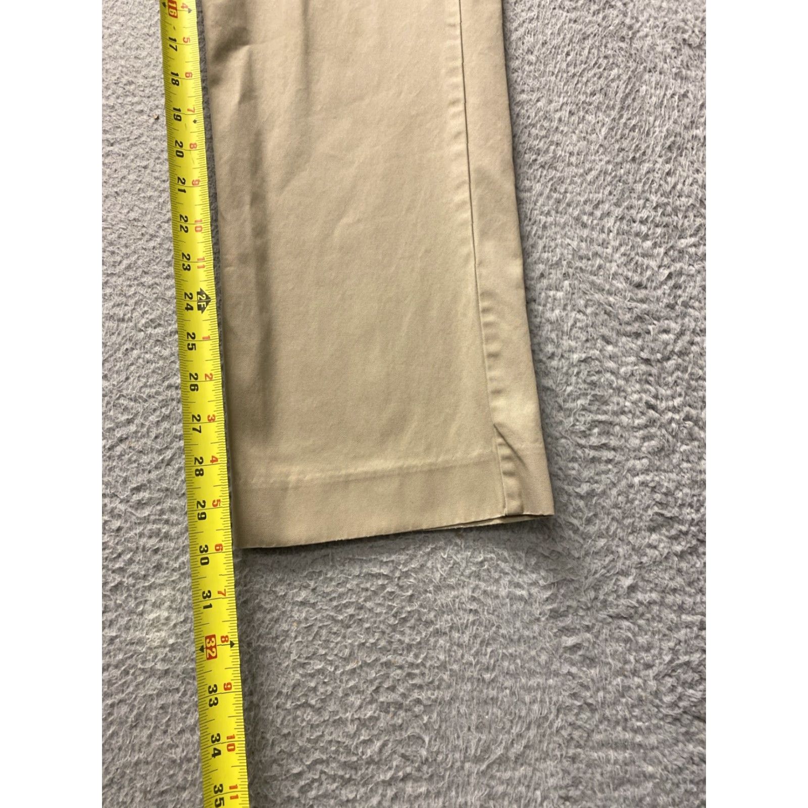 Gap GAP Slim Tech Pant Pants Mens 31x30 TAN Blue Slim Chino Straight Fit 0516 Casual Business Travel Mens Size US 31 - 7 Thumbnail