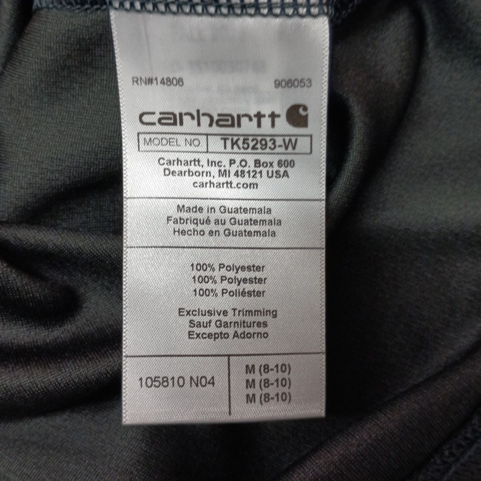 Carhartt Carhartt Force Women's Relaxed Fit Pocket Polo Shirt Size M Size M / US 6-8 / IT 42-44 - 6 Thumbnail