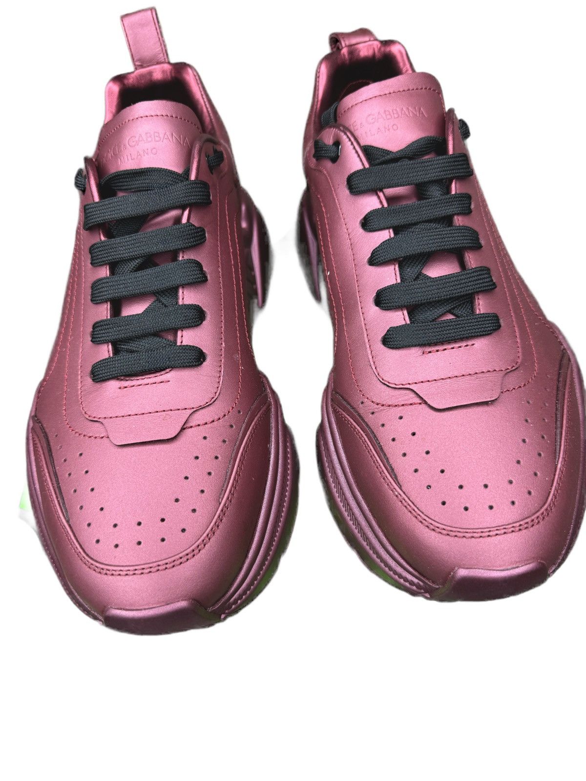 Dolce & Gabbana Dolce & Gabbana Sneaker Bassa Vitello Nappato Size US 11 / EU 44 - 2 Thumbnail