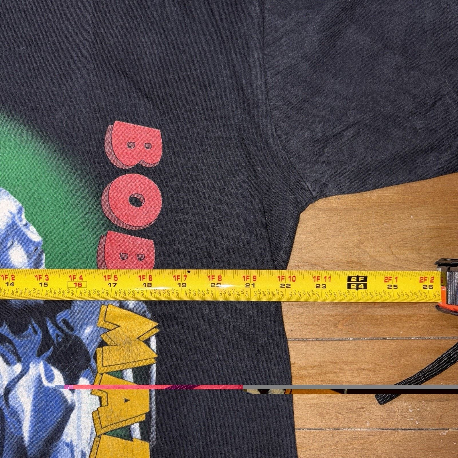 Bob Marley × Vintage Vintage Bob Marley Rap Style graphic Tee Double Sided Big Size US L / EU 52-54 / 3 - 8 Thumbnail