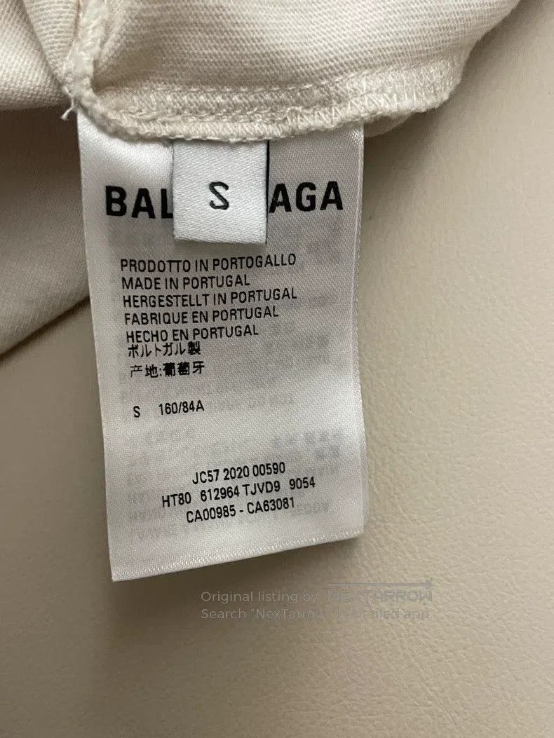 Balenciaga Balenciaga Embroidered Short Sleeve S Size US S / EU 44-46 / 1 - 4 Thumbnail