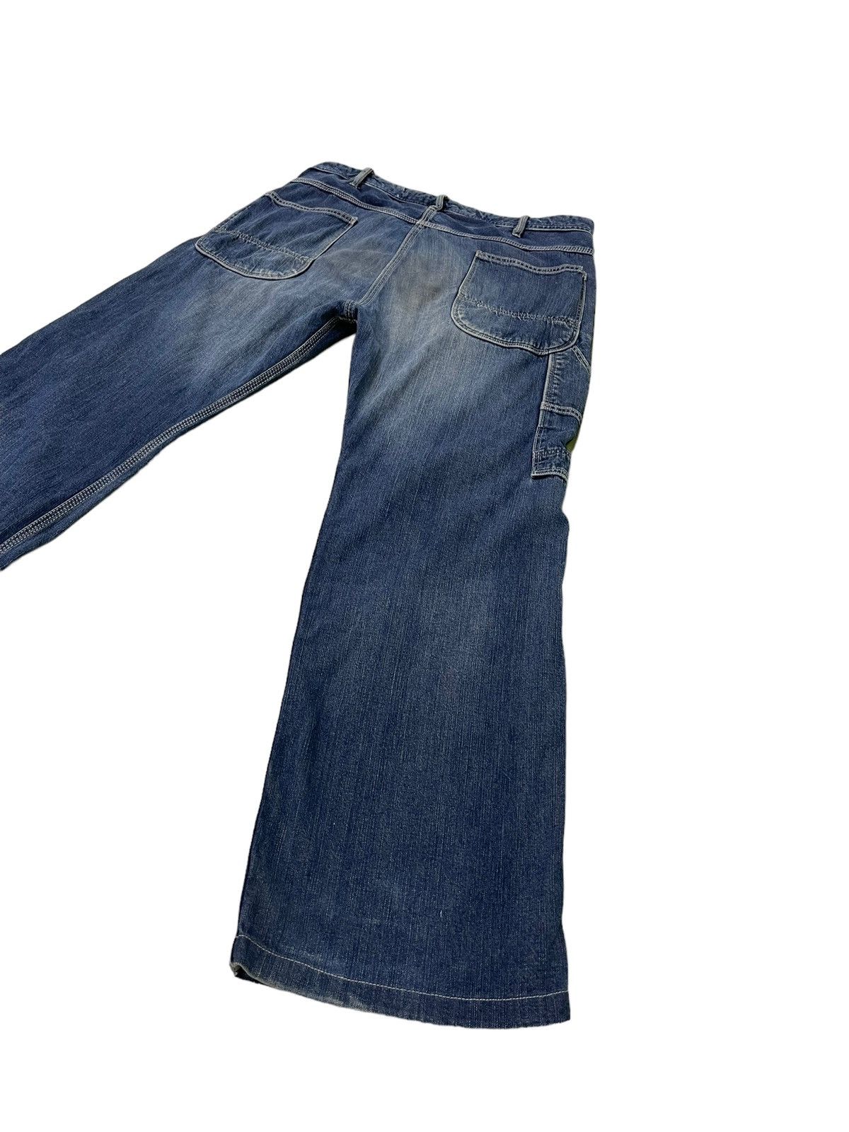 OMNIGOD Carpenter Jeans Omnigod Japan Distress Faded Regular 7🟦3 Size US 34 / EU 50 - 13 Thumbnail