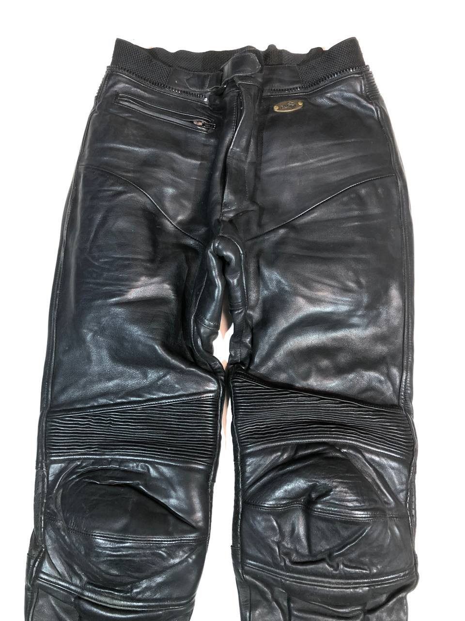 Leather × Vintage Germot Vintage Rare Moto Racing Leather Pants Size US 31 - 2 Thumbnail