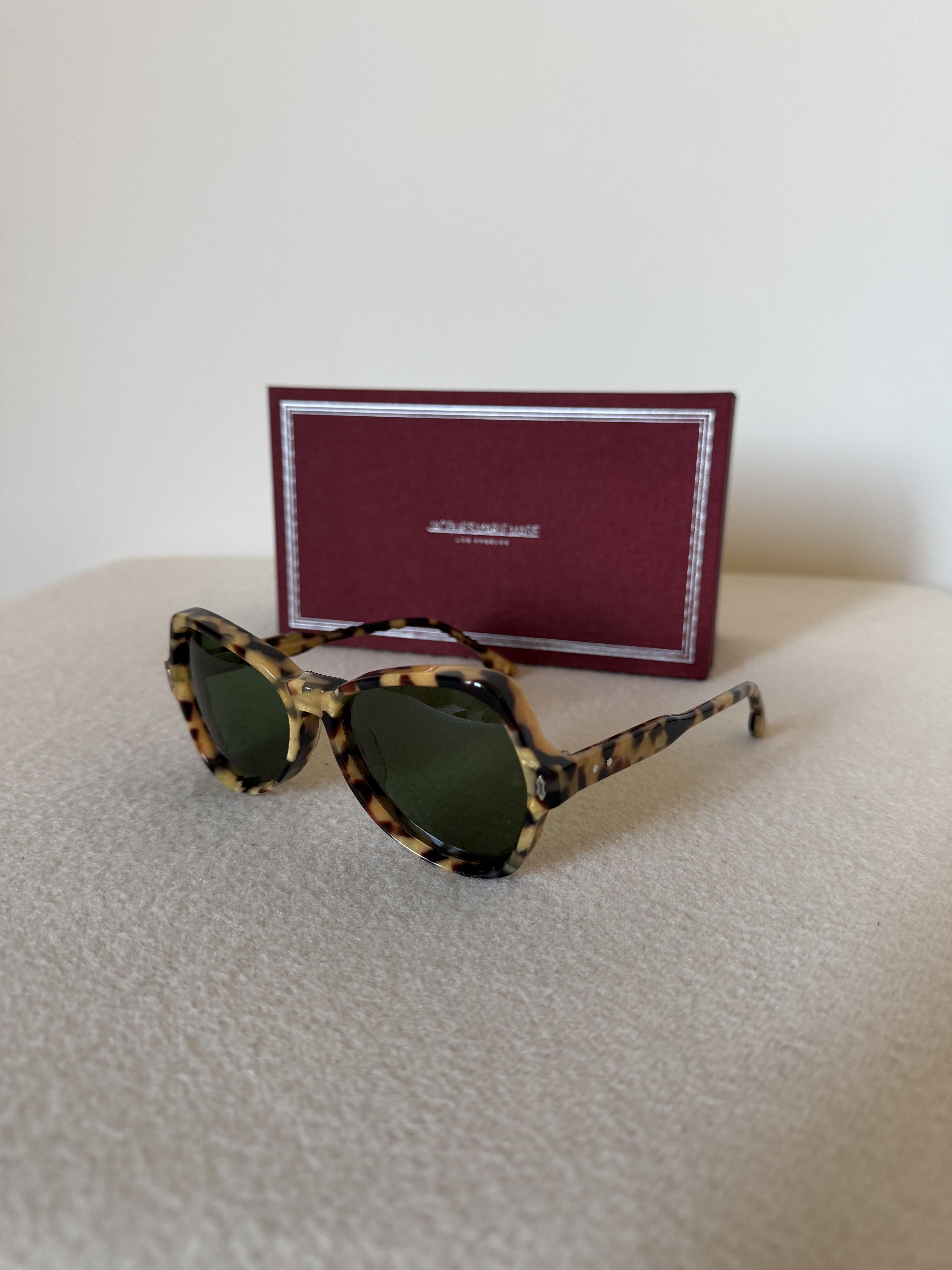 Jacques Marie Mage Candy Sunglasses in Gold Dust