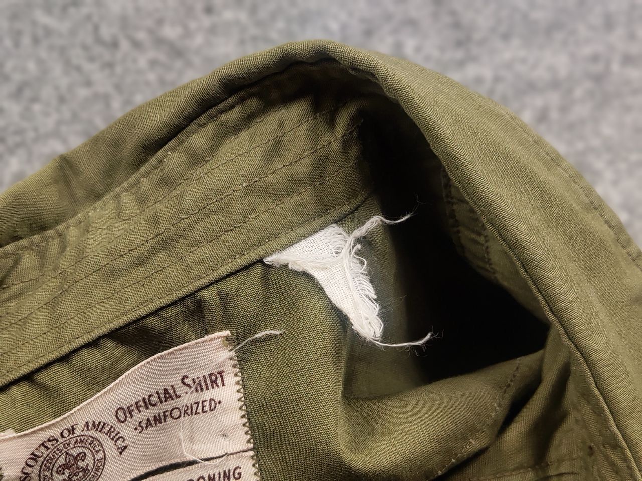 Vintage Vintage 60's Boy scouts of america Sanforized Military Shirt Size US M / EU 48-50 / 2 - 13 Thumbnail