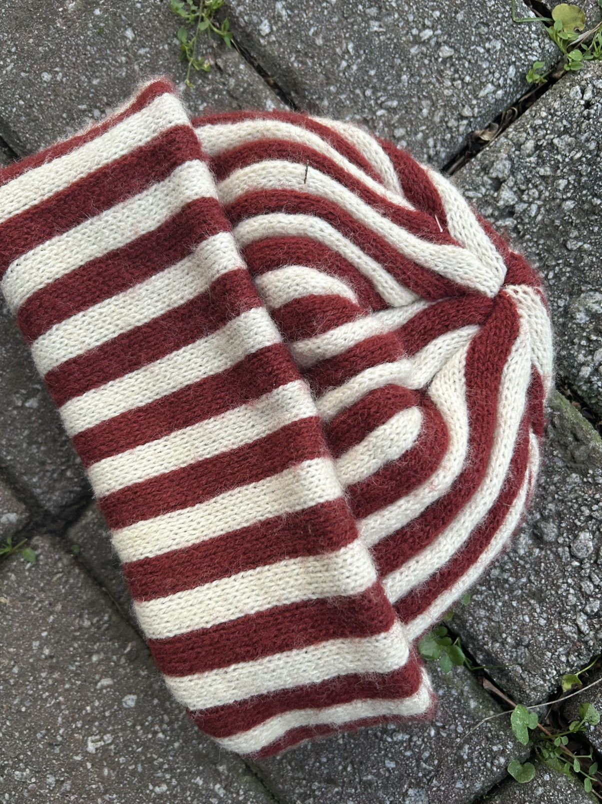 Vintage Vintage Peppermint Beanie Size ONE SIZE - 3 Thumbnail