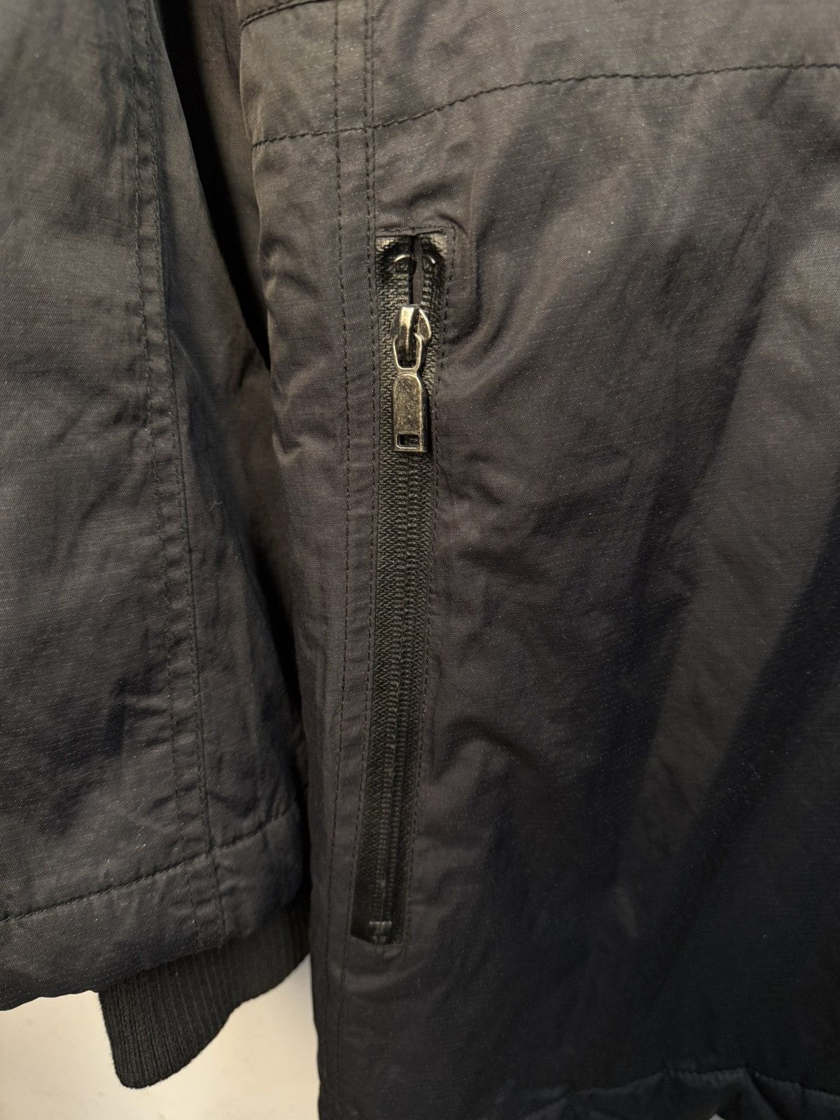 Yves Saint Laurent Warm YSL Jacket Black Padded Long Parka Vintage y2k Size US M / EU 48-50 / 2 - 17 Thumbnail