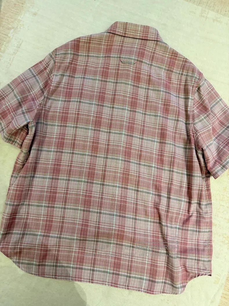 Loewe Loewe size 41 Pink checkered short-sleeve shirt Size US XXS / EU 40 - 2 Thumbnail