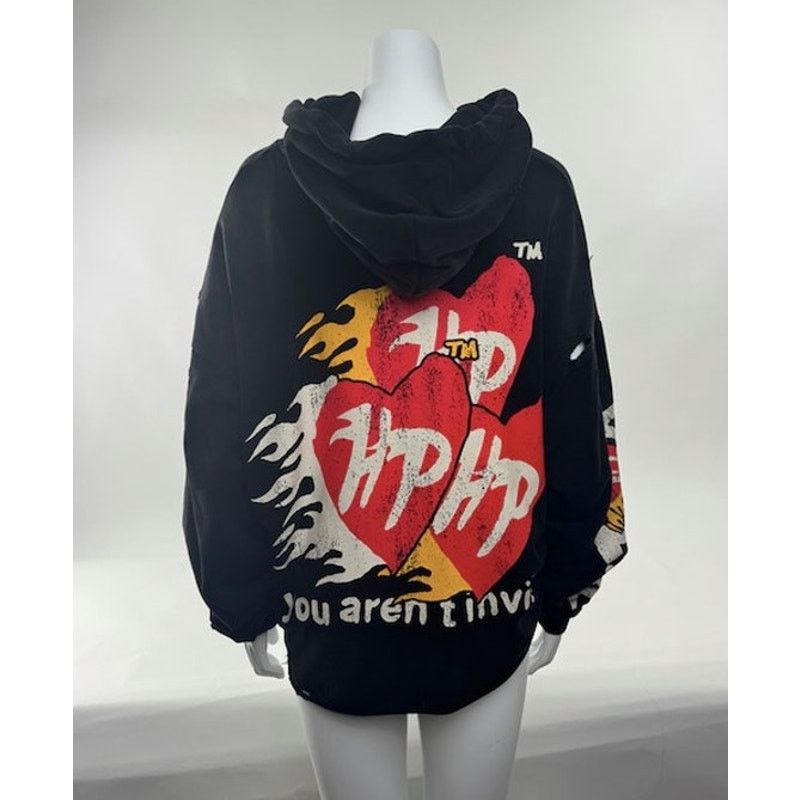 Other Hyde Park "You Aren't Invited" Double Heart Hoodie Size S Size US S / EU 44-46 / 1 - 1 Thumbnail