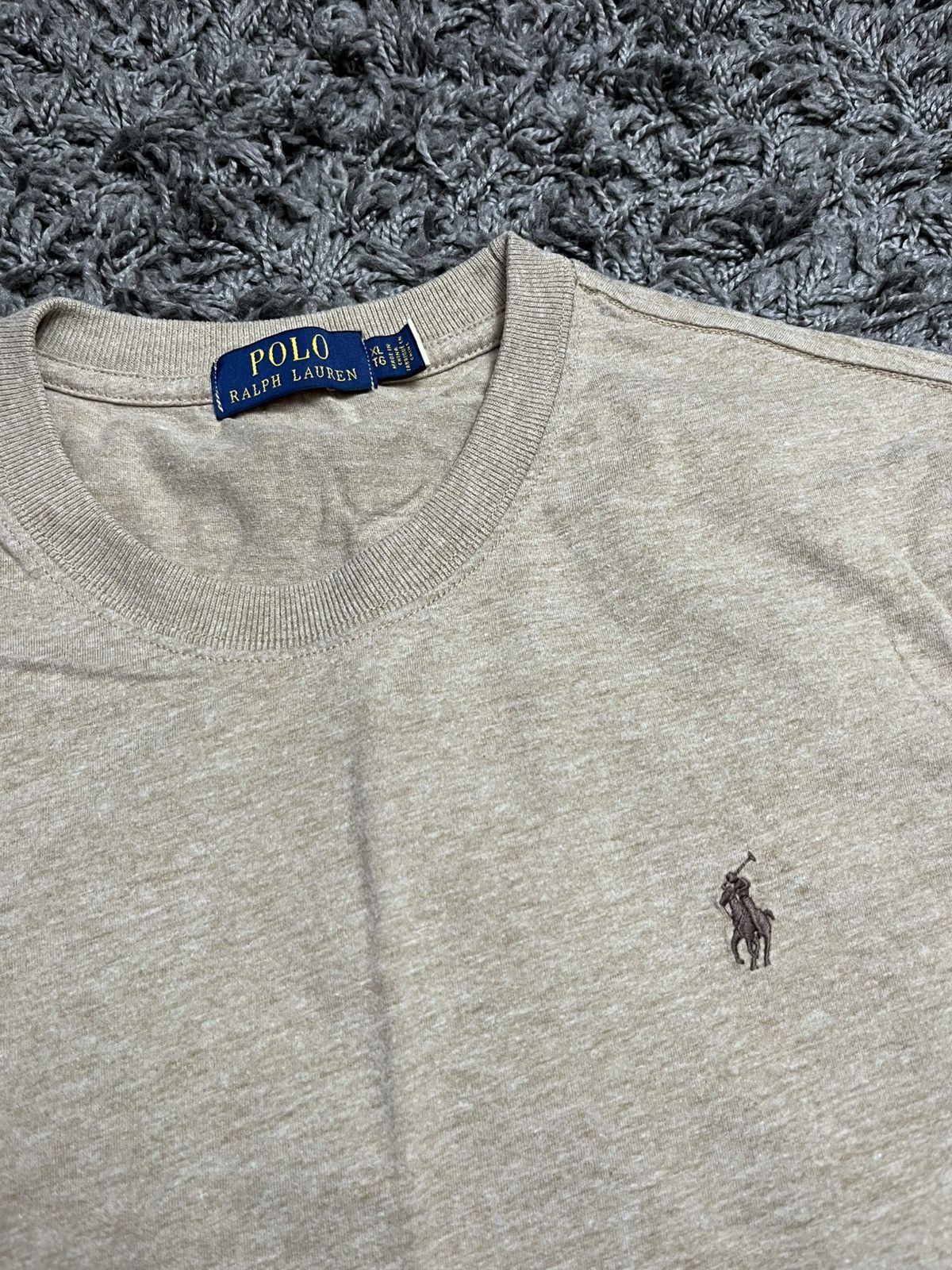 Ralph Lauren Polo Ralph Lauren Cotton Jersey Tee Expedition Dune Heather Size US L / EU 52-54 / 3 - 3 Thumbnail