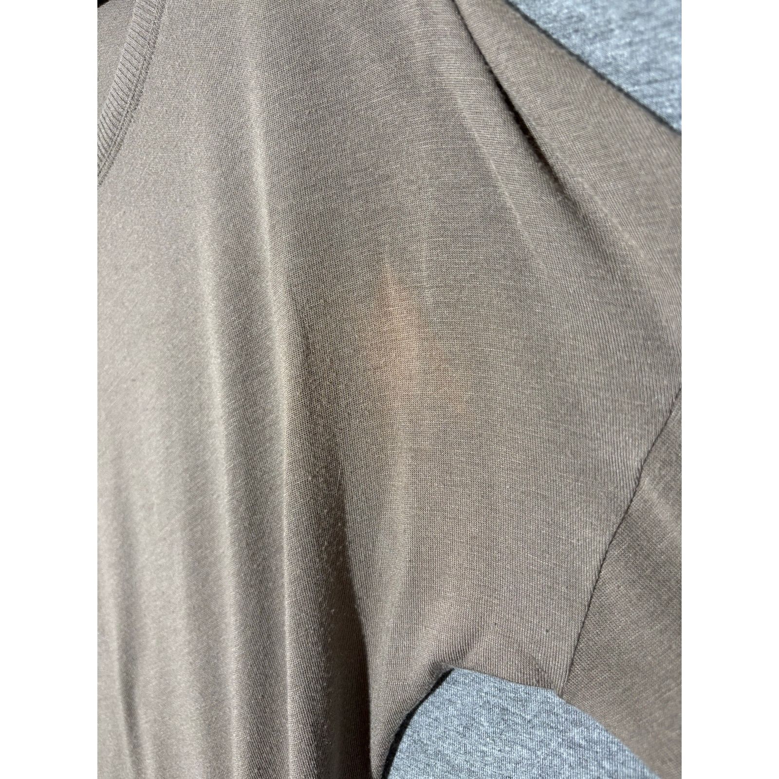 Athleta Athleta | Women's Long Brown Long Sleeve Tunic Top | Medium Size M / US 6-8 / IT 42-44 - 4 Thumbnail