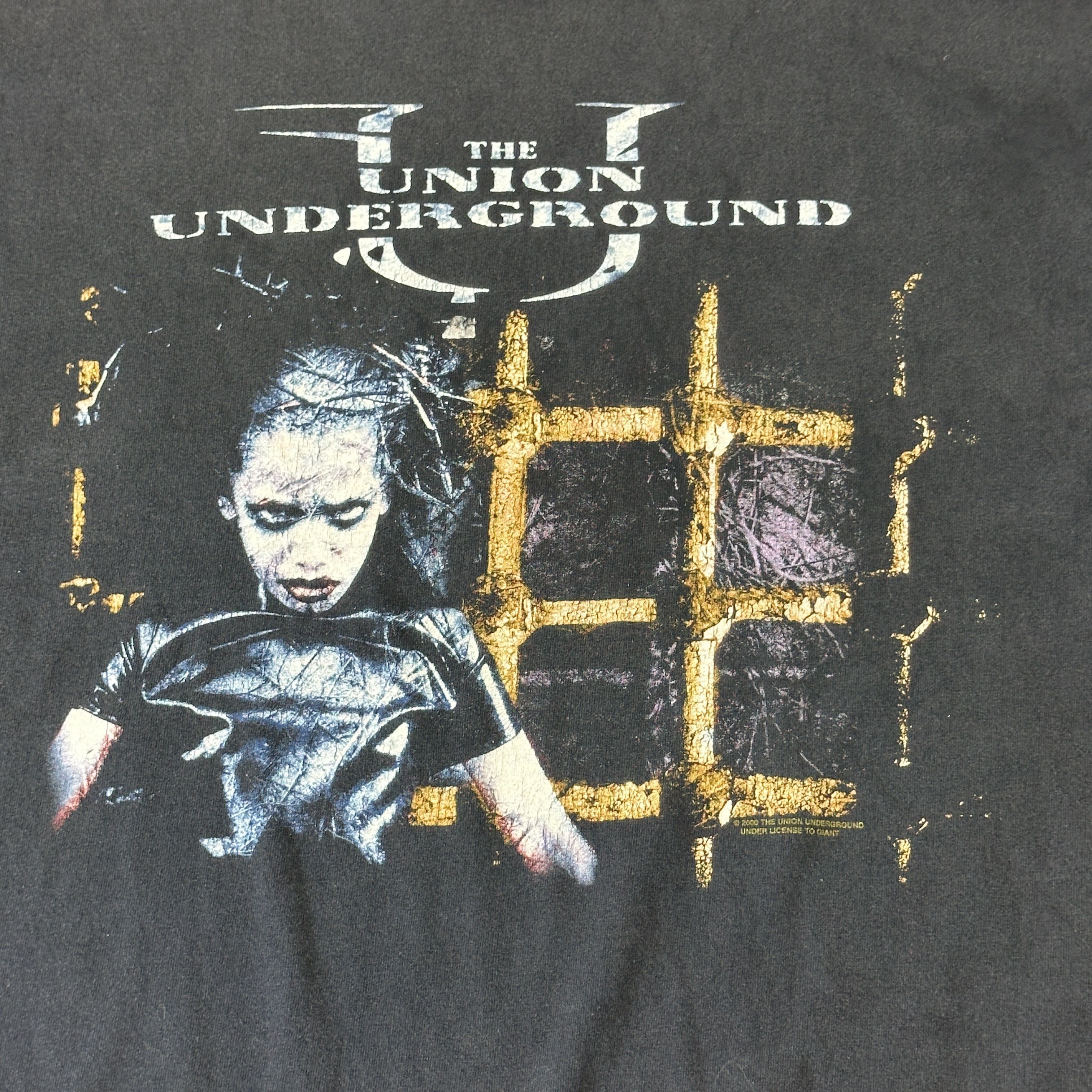 Giant Vintage The Union Underground Graphic Band T-Shirt Size L Giant Size US L / EU 52-54 / 3 - 2 Thumbnail