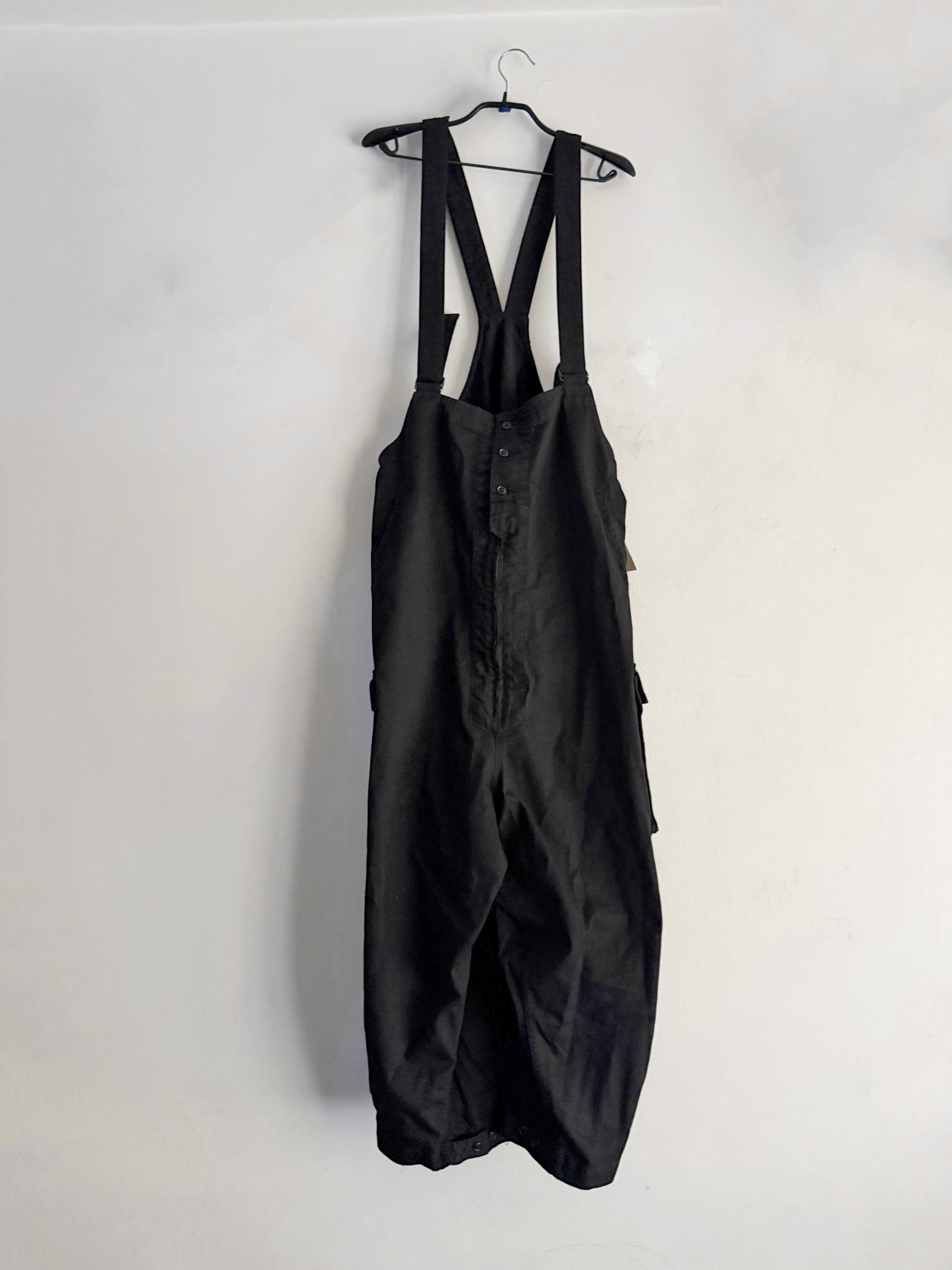 Yohji Yamamoto Black Scandal Katsuragi Work Overalls Size US 34 / EU 50 - 5 Thumbnail