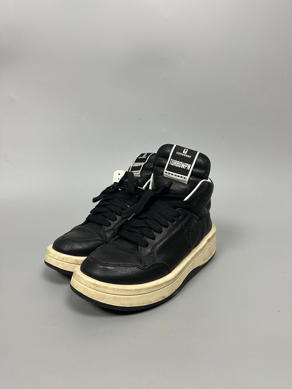 Pre-owned Converse X Rick Owens Drkshdw Converse Turbowpn Shoes In Black