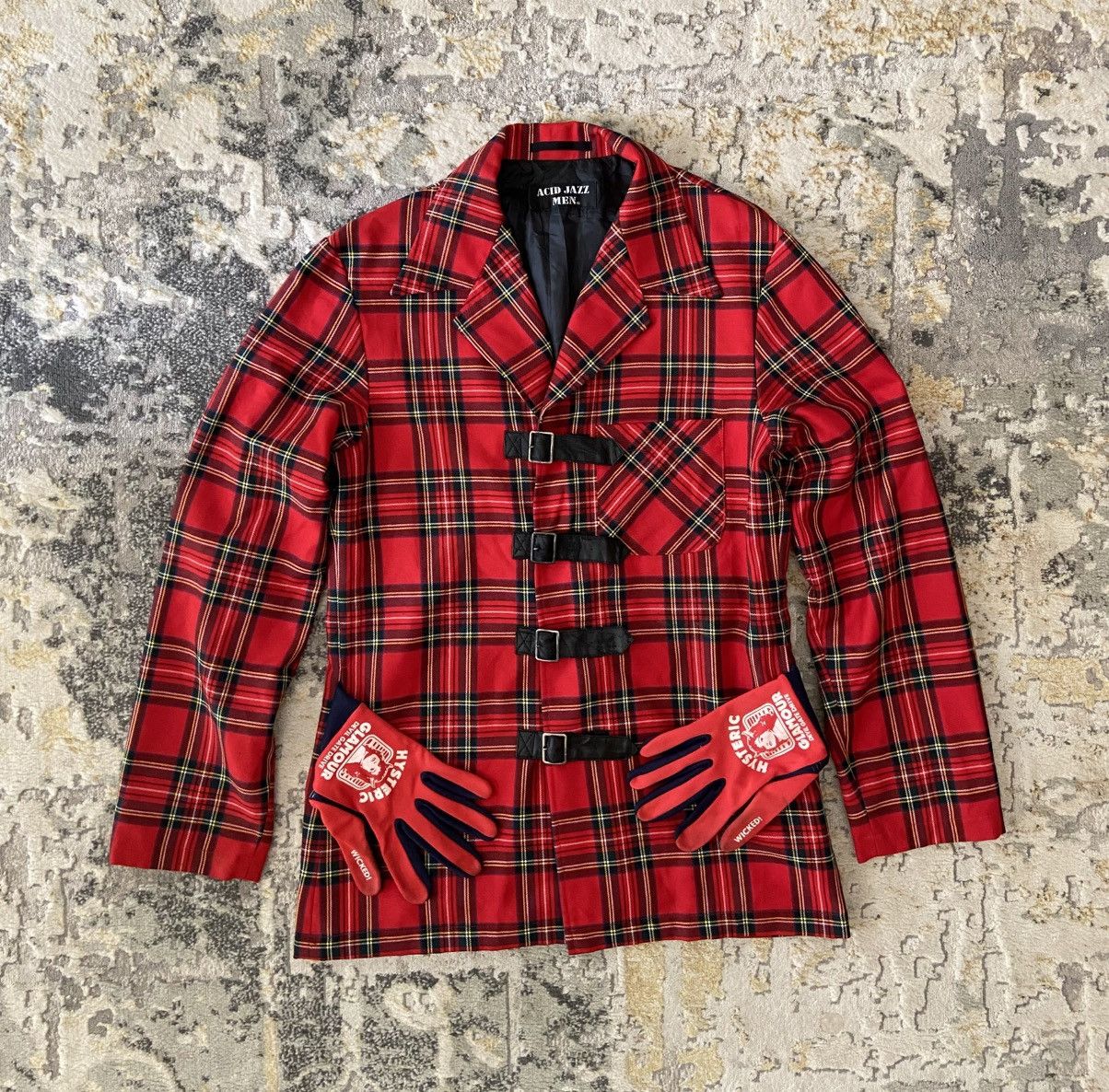 Hysteric Glamour HG WICKED ! HYSTERIC GLAMOUR RIDER GLOVES Size ONE SIZE - 10 Thumbnail