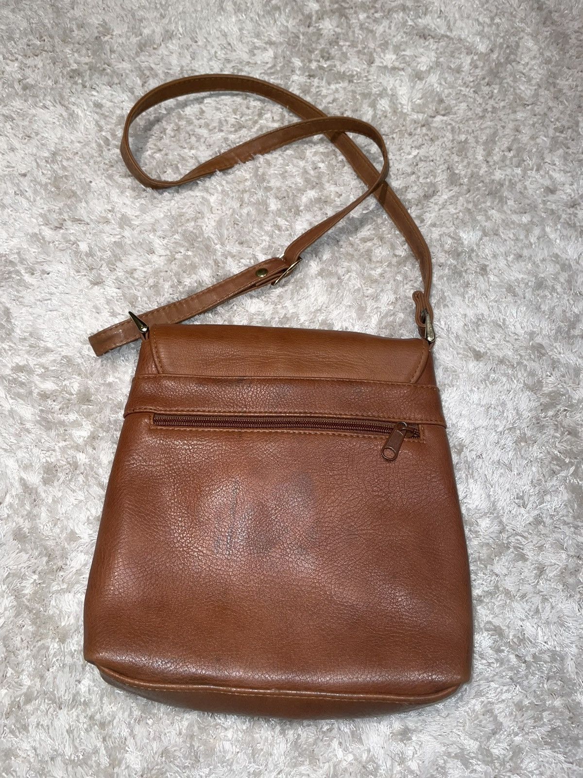 Vintage 🔥 Italian Leather Shoulder Bag Brown Size ONE SIZE - 5 Thumbnail