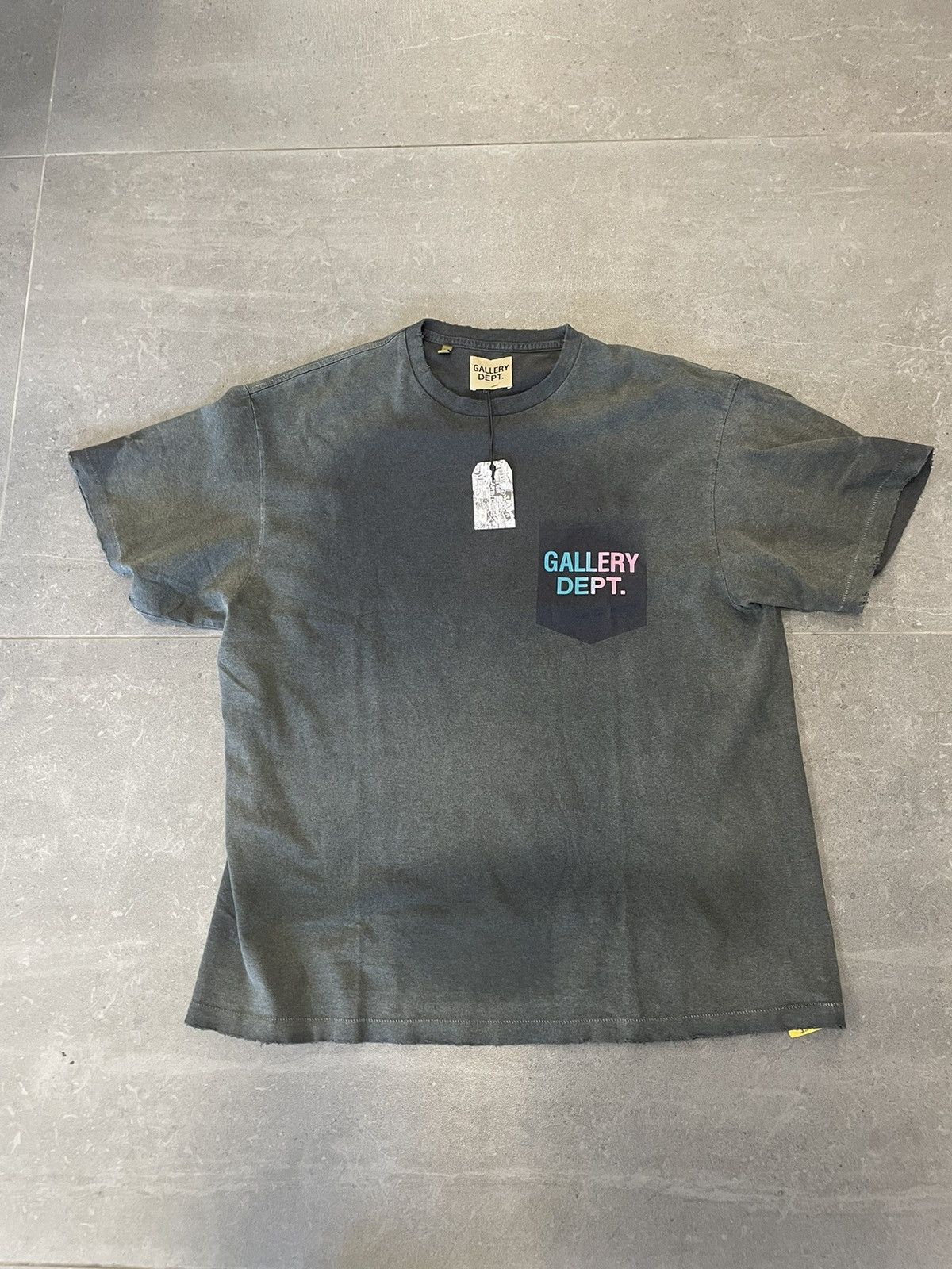【GALLERY DEPT.】ボードウォークティー GALLERY DEPT. BOARDWALK WASH TEE | BLACK