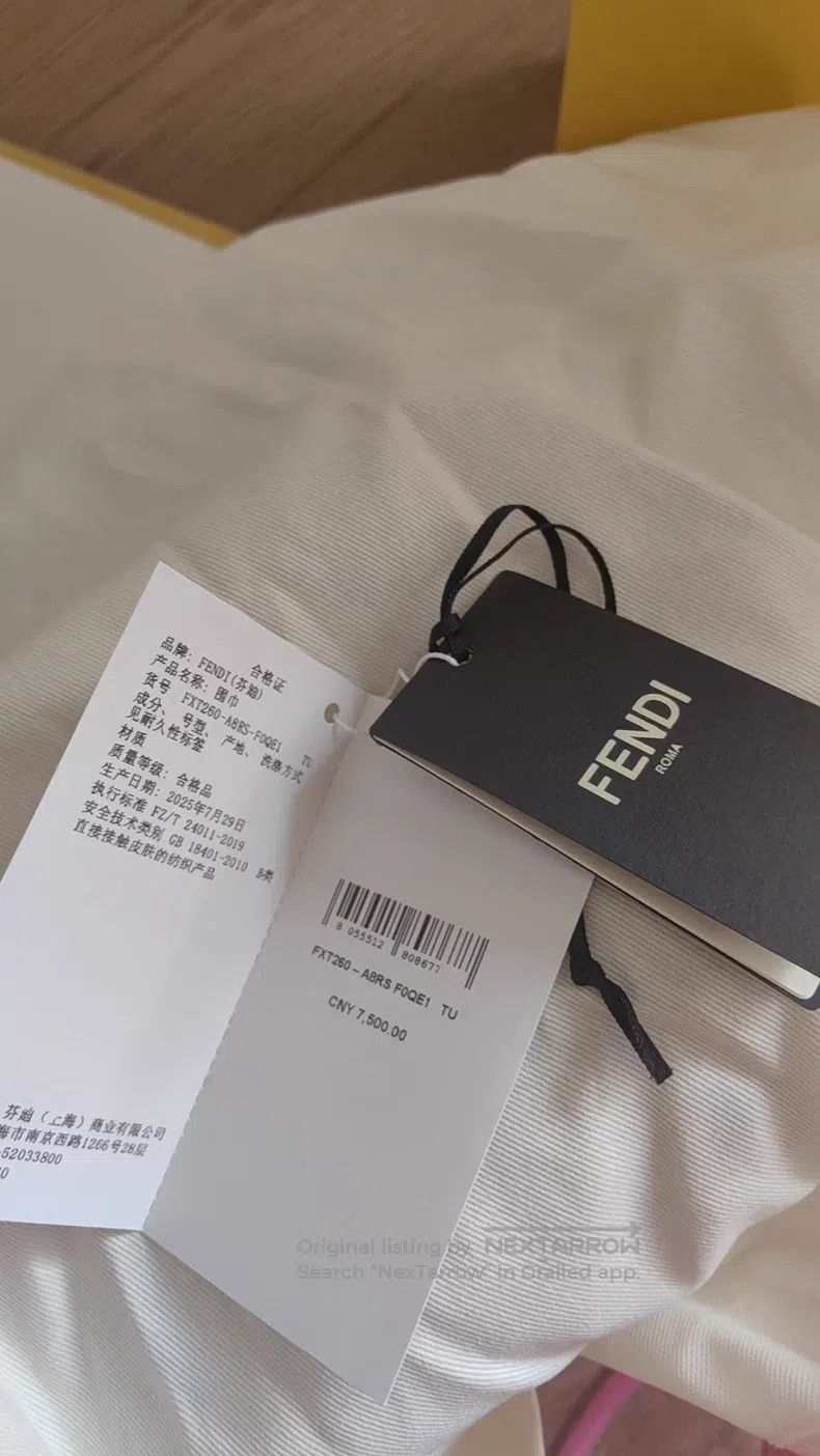 Fendi Fendi size 1700*450 Cashmere scarf wrap Size ONE SIZE - 6 Thumbnail