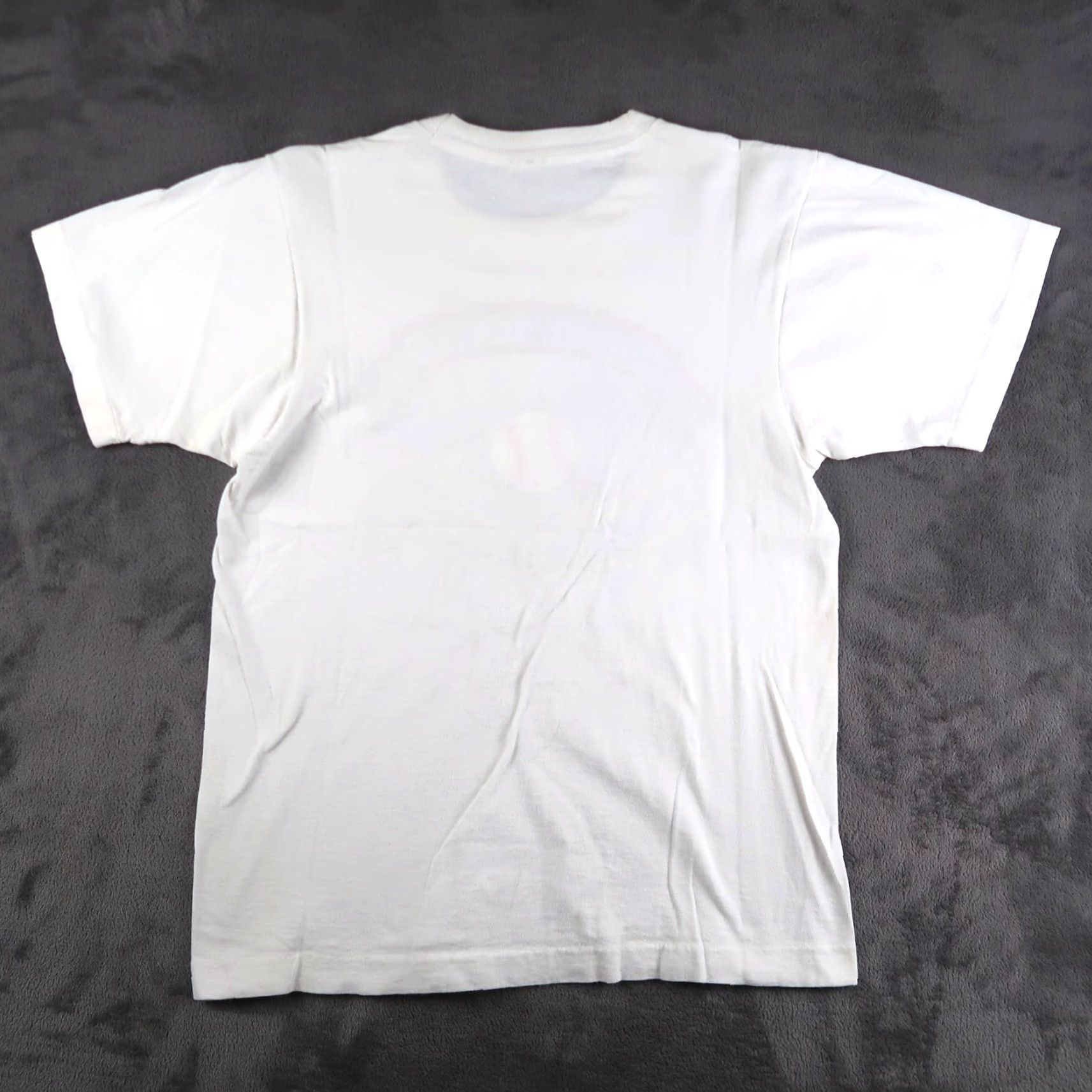 Fruit Of The Loom VTG 80s 1989 MLB World Series Battle of the Bay Quake Series White T-Shirt M Size US M / EU 48-50 / 2 - 2 Thumbnail