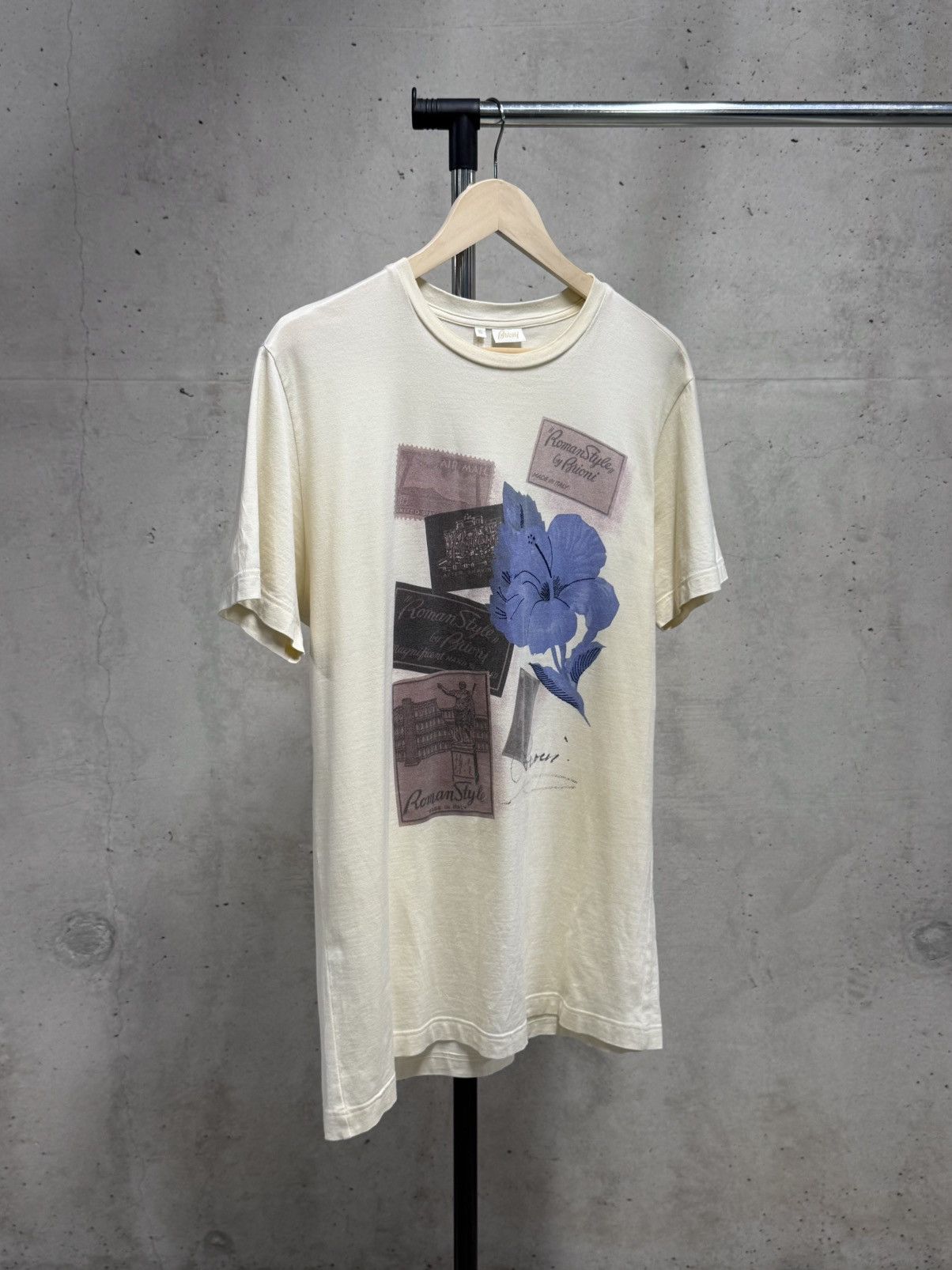 Brioni ❗️ARCHIVE❗️2009 Brioni RomanStyle First-Ever Made T-Shirt Size US XL / EU 56 / 4 - 6 Thumbnail
