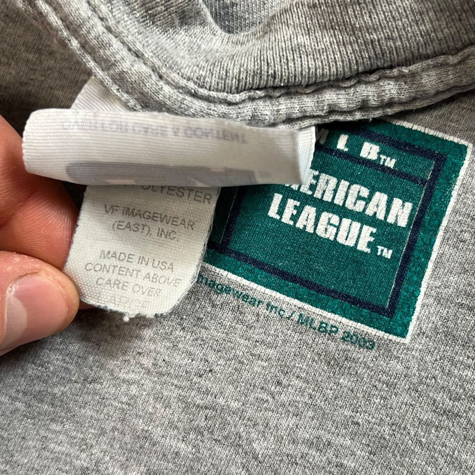 MLB × Vintage Vintage 2003 Seattle Mariners long sleeve shirt (L) Size US L / EU 52-54 / 3 - 5 Thumbnail