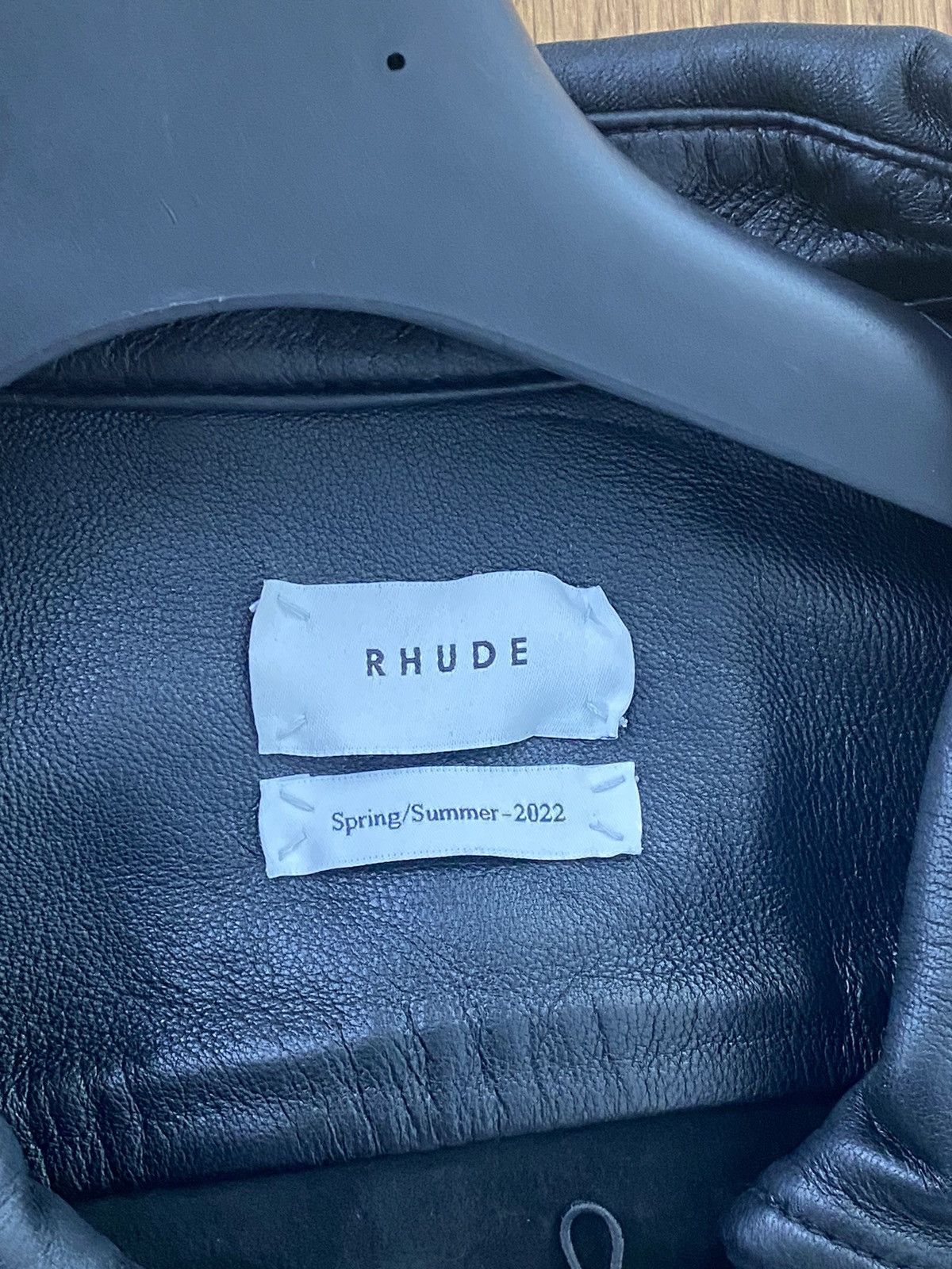 Rhude RHUDE LEATHER SHIRT Size US XL / EU 56 / 4 - 3 Thumbnail