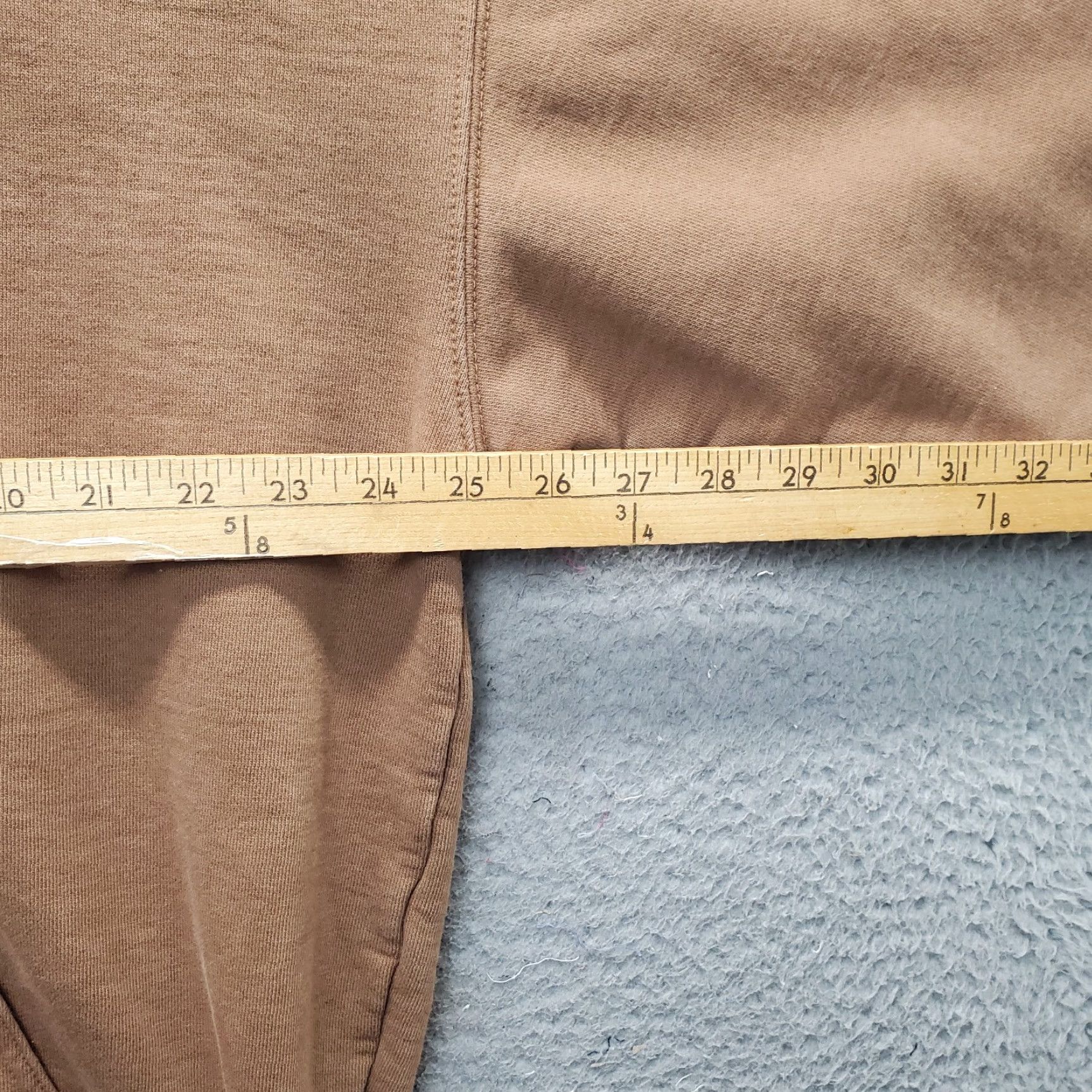 Brandy Melville Brandy Melville Hoodie Womens XL Brown Fleece Lined Relaxed Pouch Pocket Full Zip Hoodie Womens XL Brown Brandy Melville Size XL / US 12-14 / IT 48-50 - 4 Thumbnail