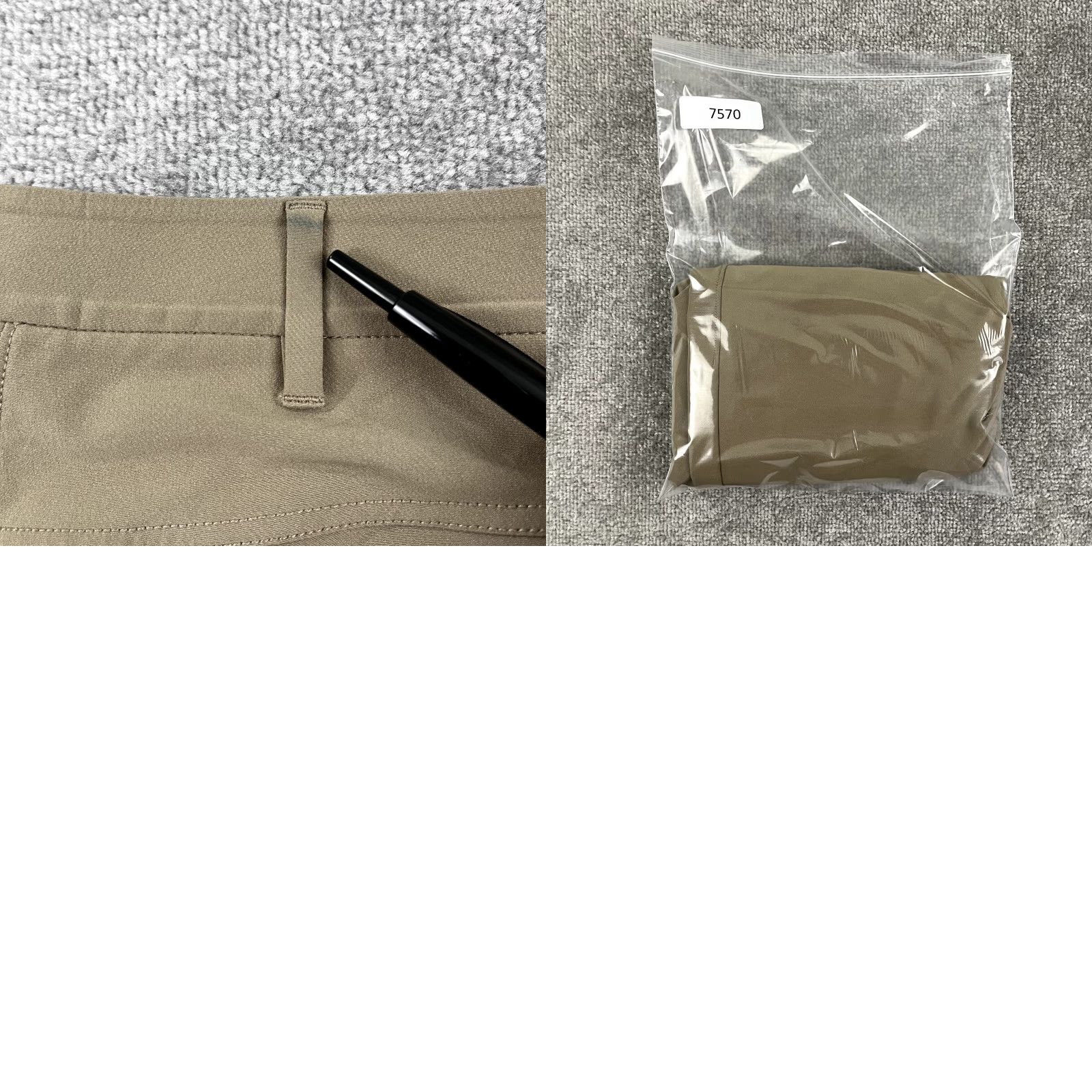 Vintage PUBLIC REC Workday Pants Mens 34 x 31 Brown 5-Pocket Stretch Chino Casual Workwear Solid Modern Straight Size US 34 / EU 50 - 9 Thumbnail