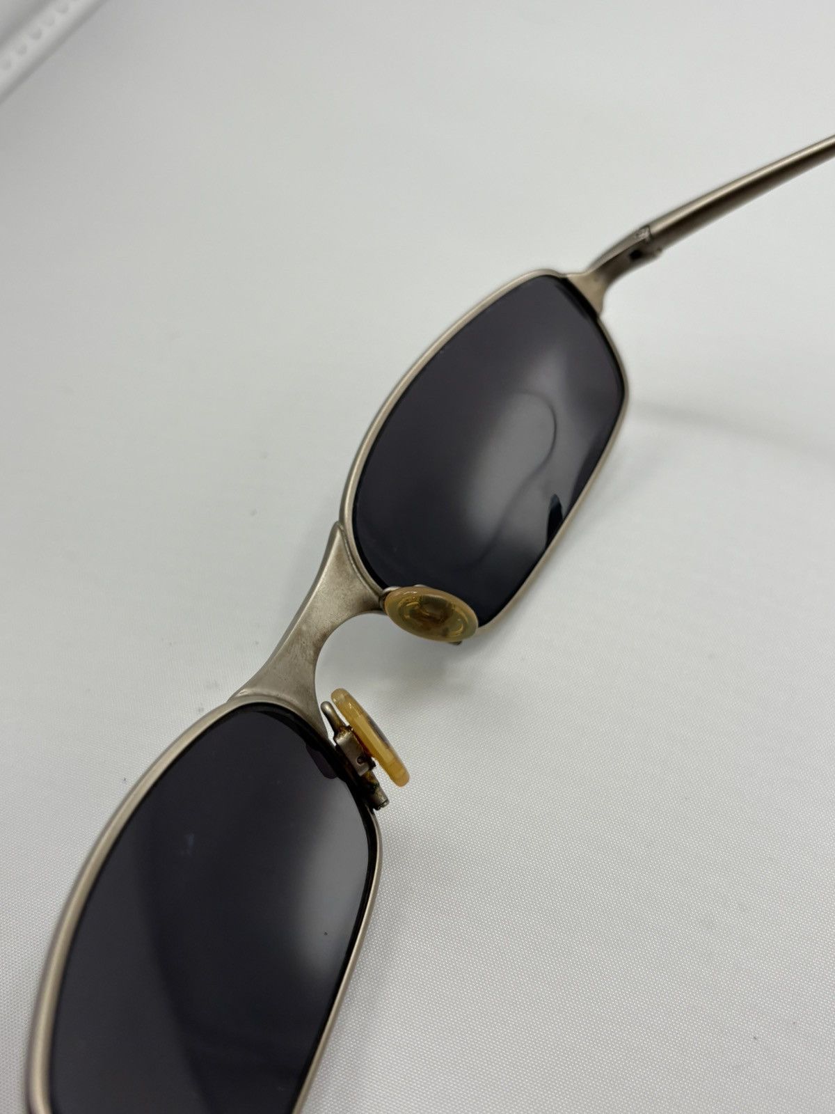 Oakley Vintage 2001 Oakley Square Wire 2.0 Sunglasses Ice Size ONE SIZE - 6 Thumbnail