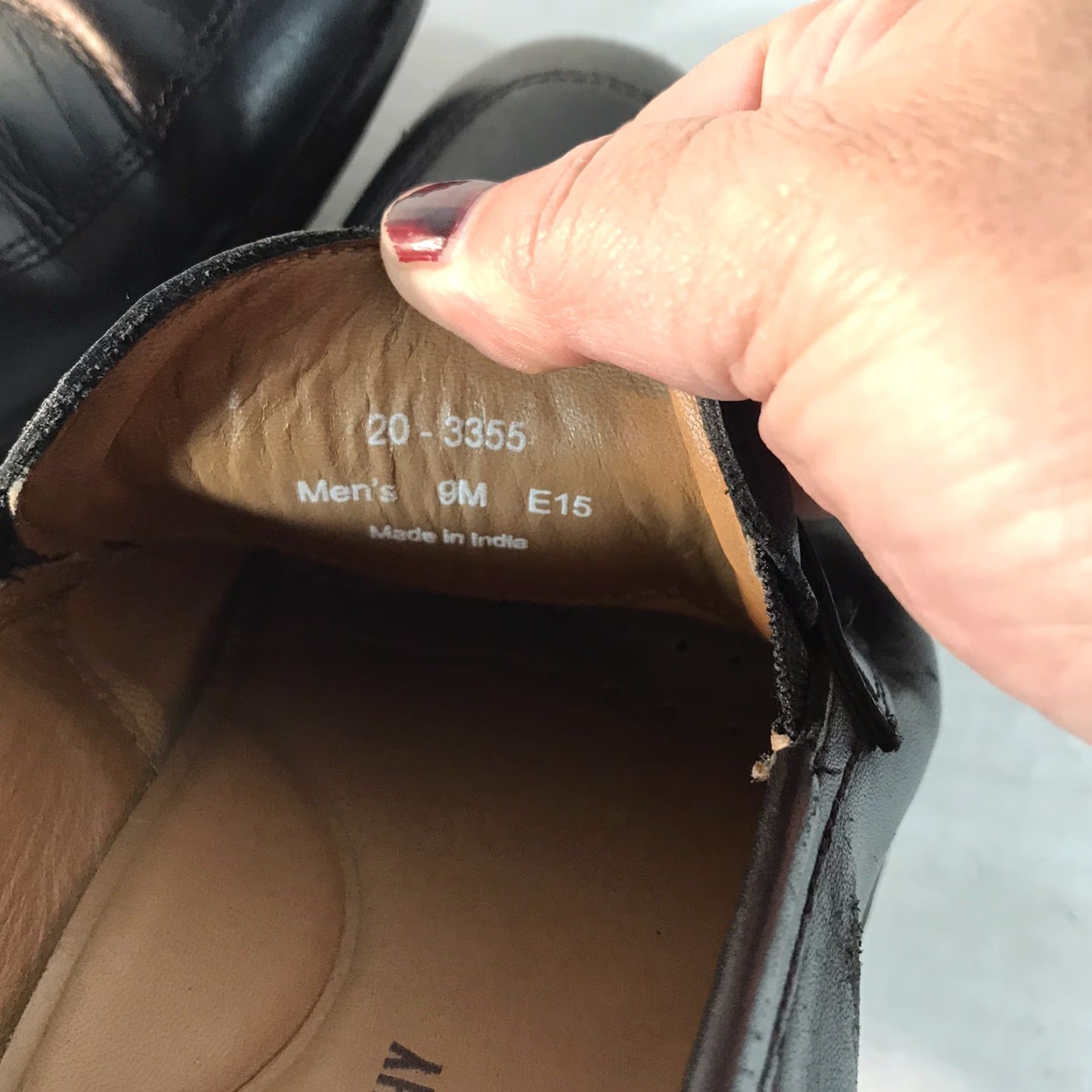 Johnston & Murphy Johnston Murphy Penny Loafers Leather Dress Shoes Men Size 9M Black Comfort Slip On Size US 9 / EU 42 - 7 Thumbnail