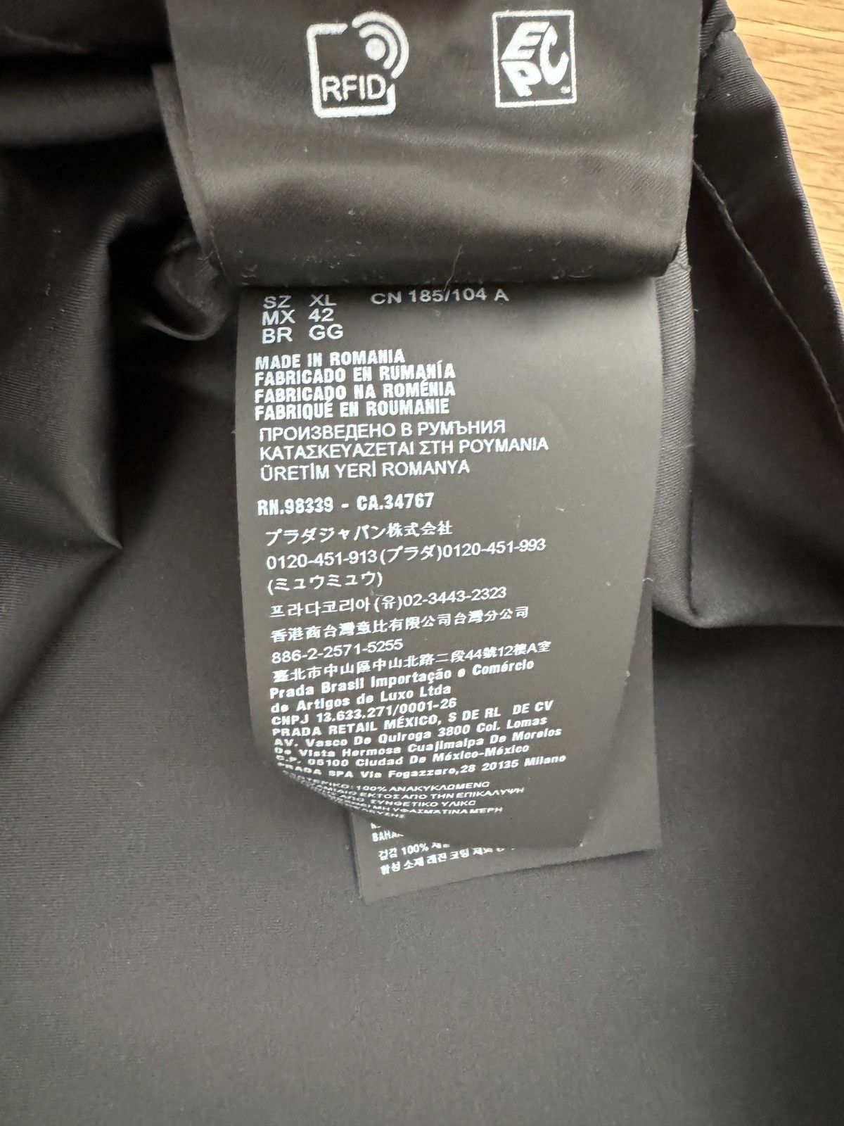 Prada PRADA RE-NYLON TACTICAL SHIRT Size US XL / EU 56 / 4 - 7 Thumbnail