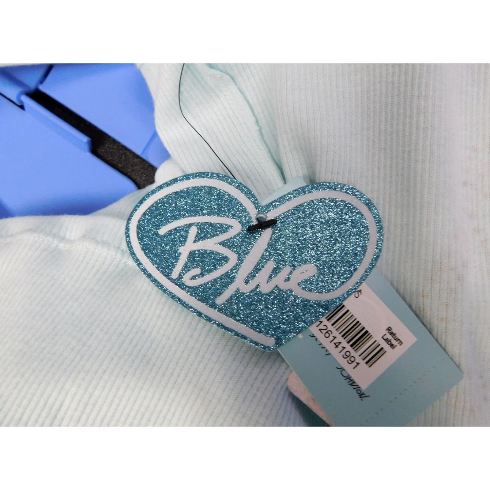 Betsey Johnson Betsey Johnson Rhinestone Bridal Wedding Tank Top XS Blue Sleeveless Camisole Women's Size XS / US 0-2 / IT 36-38 - 7 Thumbnail