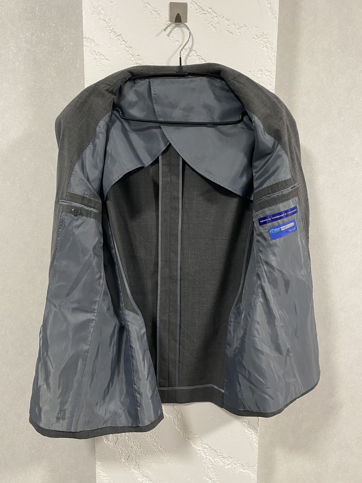 Fragment Design × Japanese Brand × Vanquish Rare 🔥 Vanquish x Fragment Design Blazer 2012 Collection Size 48R - 5 Thumbnail