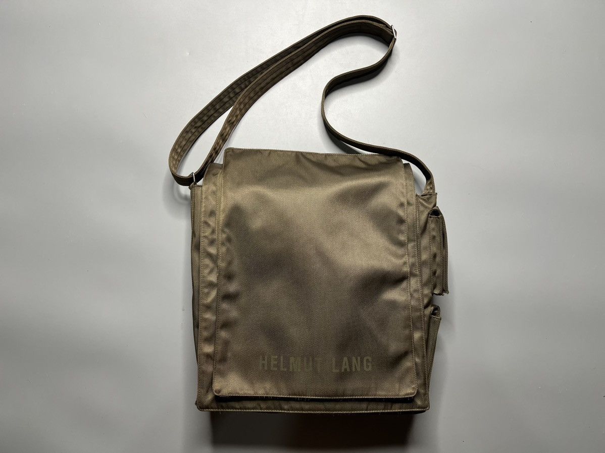 Helmut Lang Archive 90s Helmut Lang Cargo Pocket Messenger Bag | Grailed