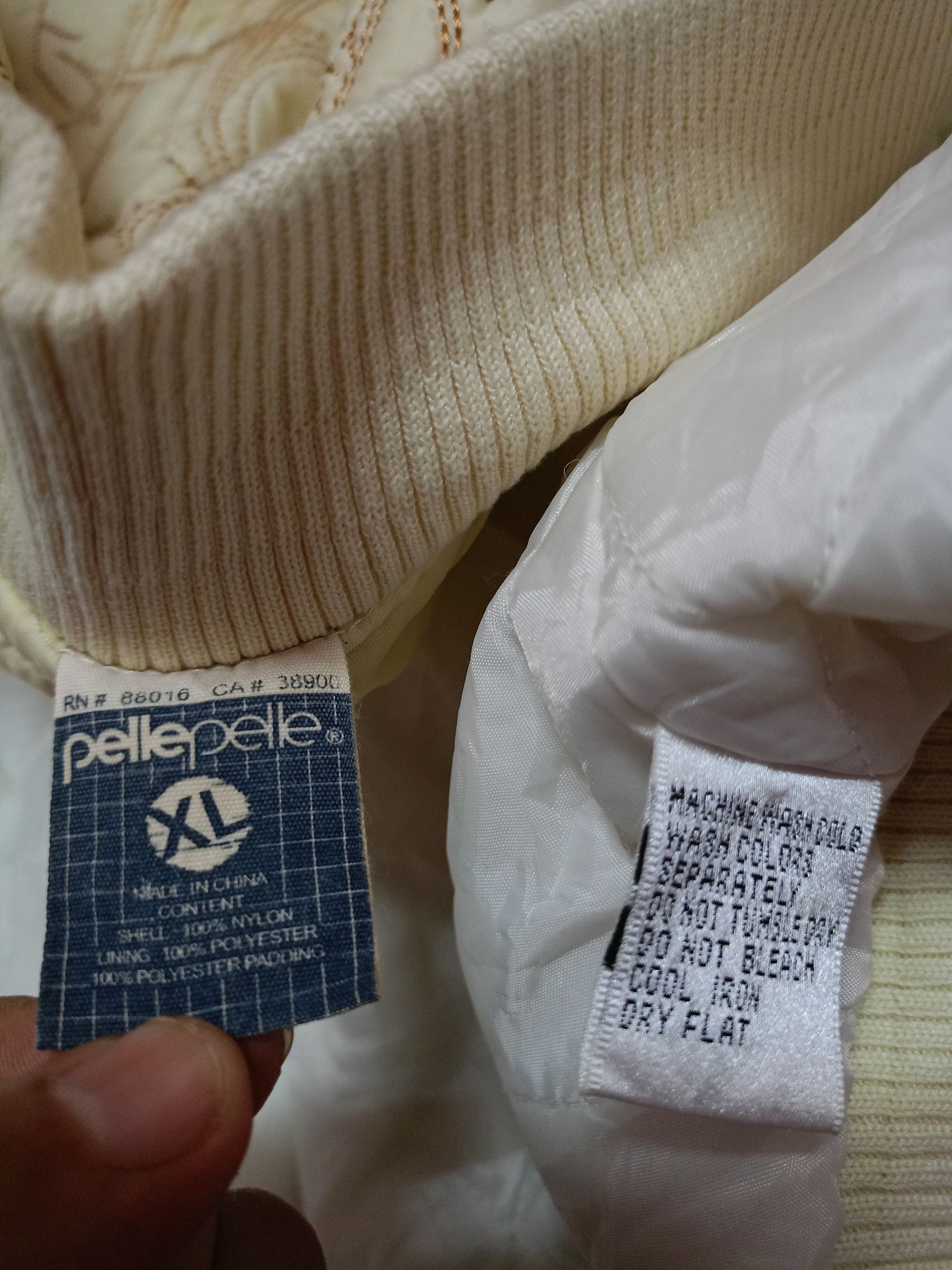 Pelle Pelle 🔥Pelle Pelle 'Gangsters' Embroidered Bomber Jacket 00's🔥 Size US XL / EU 56 / 4 - 12 Thumbnail
