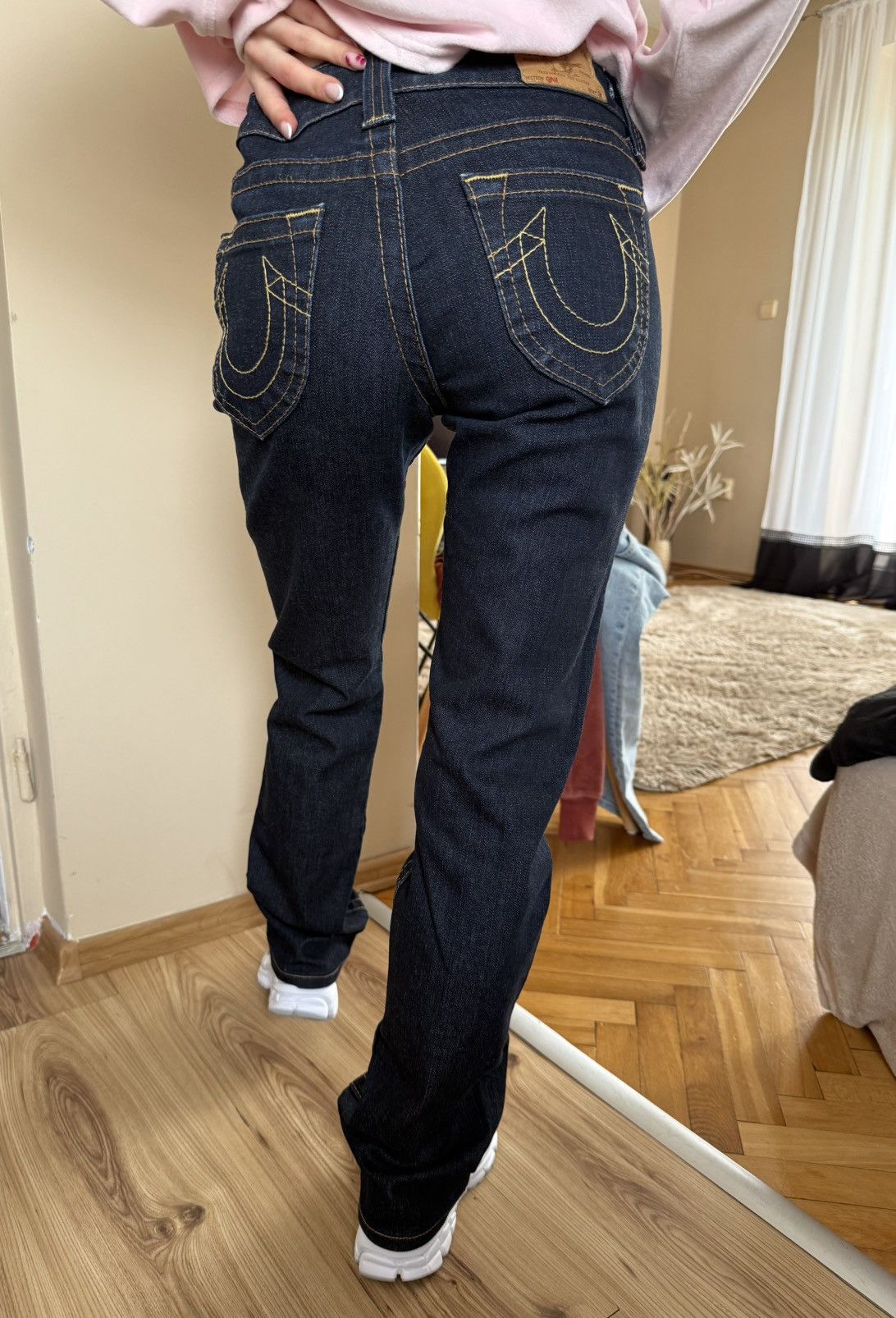 True Religion True Religion Gina Boot women’s Low-Rise Flared Jeans Size 25" / US 0 / IT 36 - 2 Thumbnail