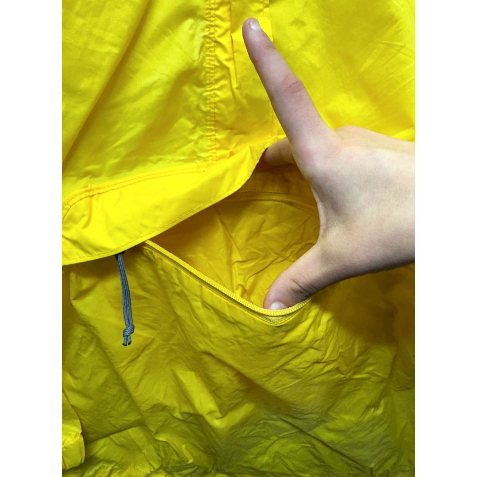 Mountain Equipment Mountain Equipment Co-Op Yellow Pullover Rain Jacket Hooded L Large Womens? No, Mens L Size US L / EU 52-54 / 3 - 3 Thumbnail