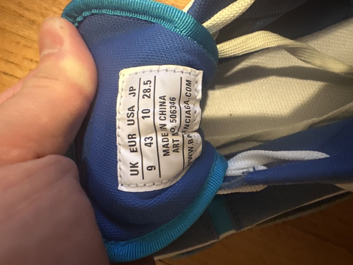 Balenciaga Balenciaga Triple S Nylon Blue Nylon Size US 10 / EU 43 - 8 Thumbnail