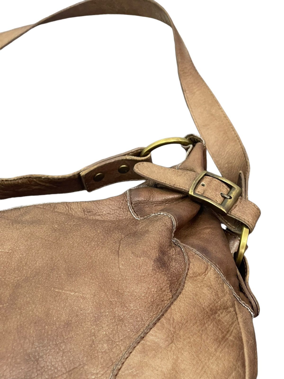 Leather Full Leather Limpronta Italy Tote Shoulder Bag 5🟩 Size ONE SIZE - 18 Thumbnail