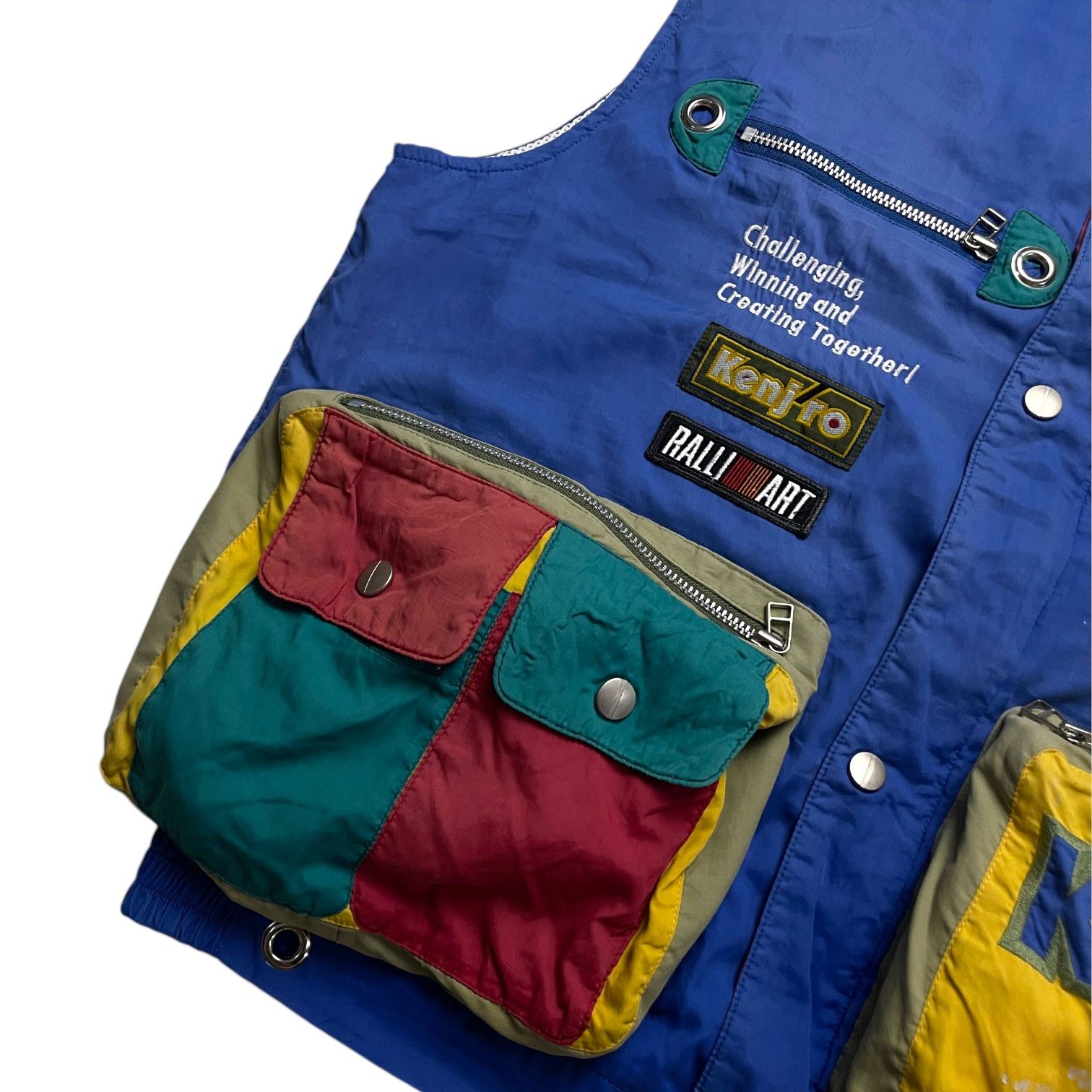 Gear for Sports × Vintage Vintage Mitsubishi Ralliart Kenjiro Shinozuka Racing Vest Size US M / EU 48-50 / 2 - 5 Thumbnail